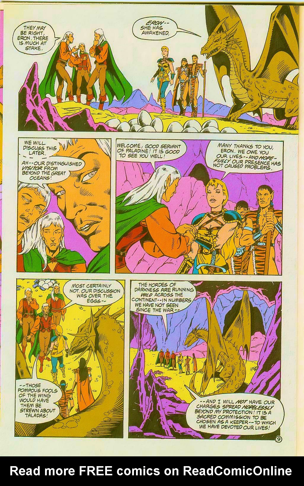 Read online Dragonlance comic -  Issue #27 - 10