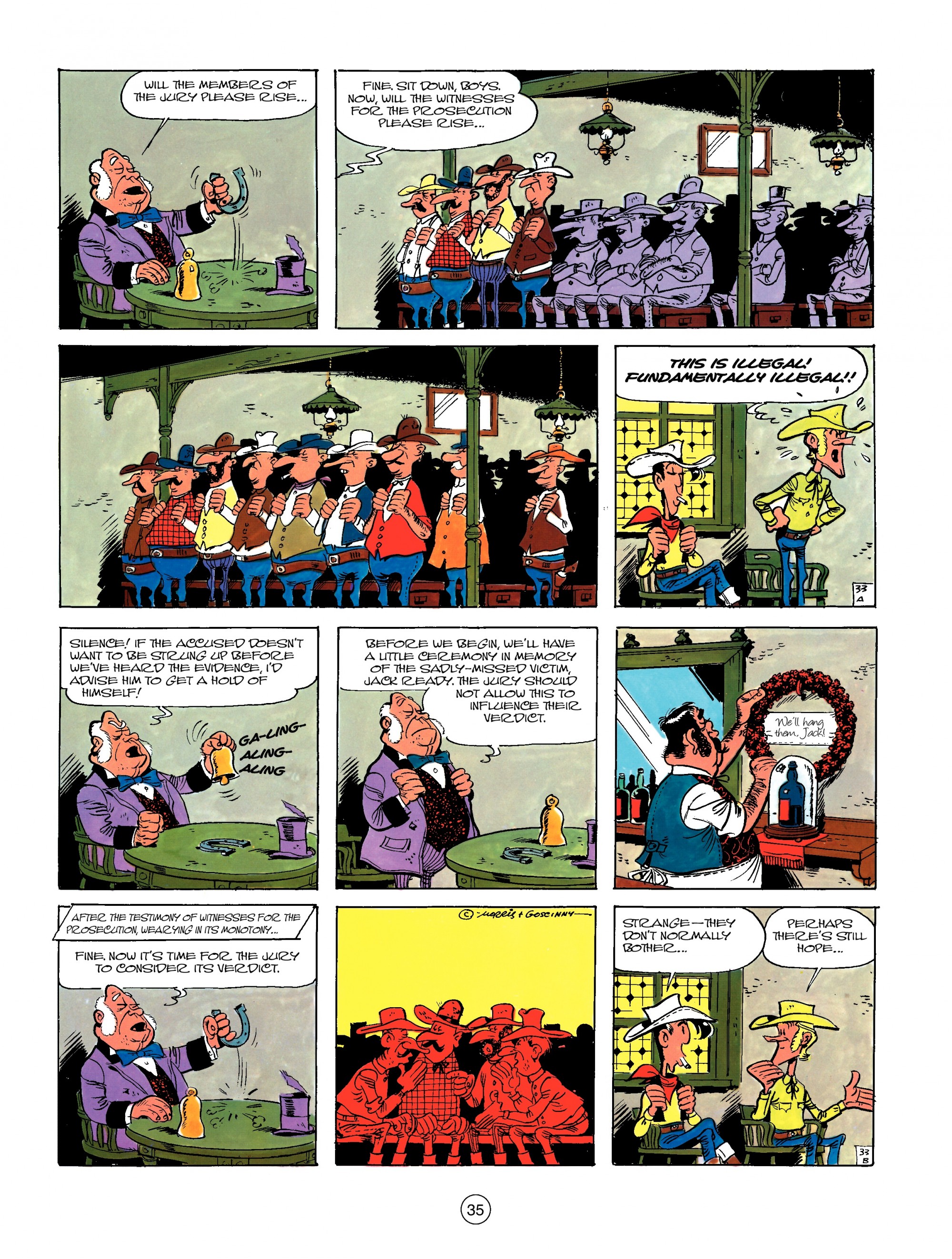 Read online A Lucky Luke Adventure comic -  Issue #13 - 35