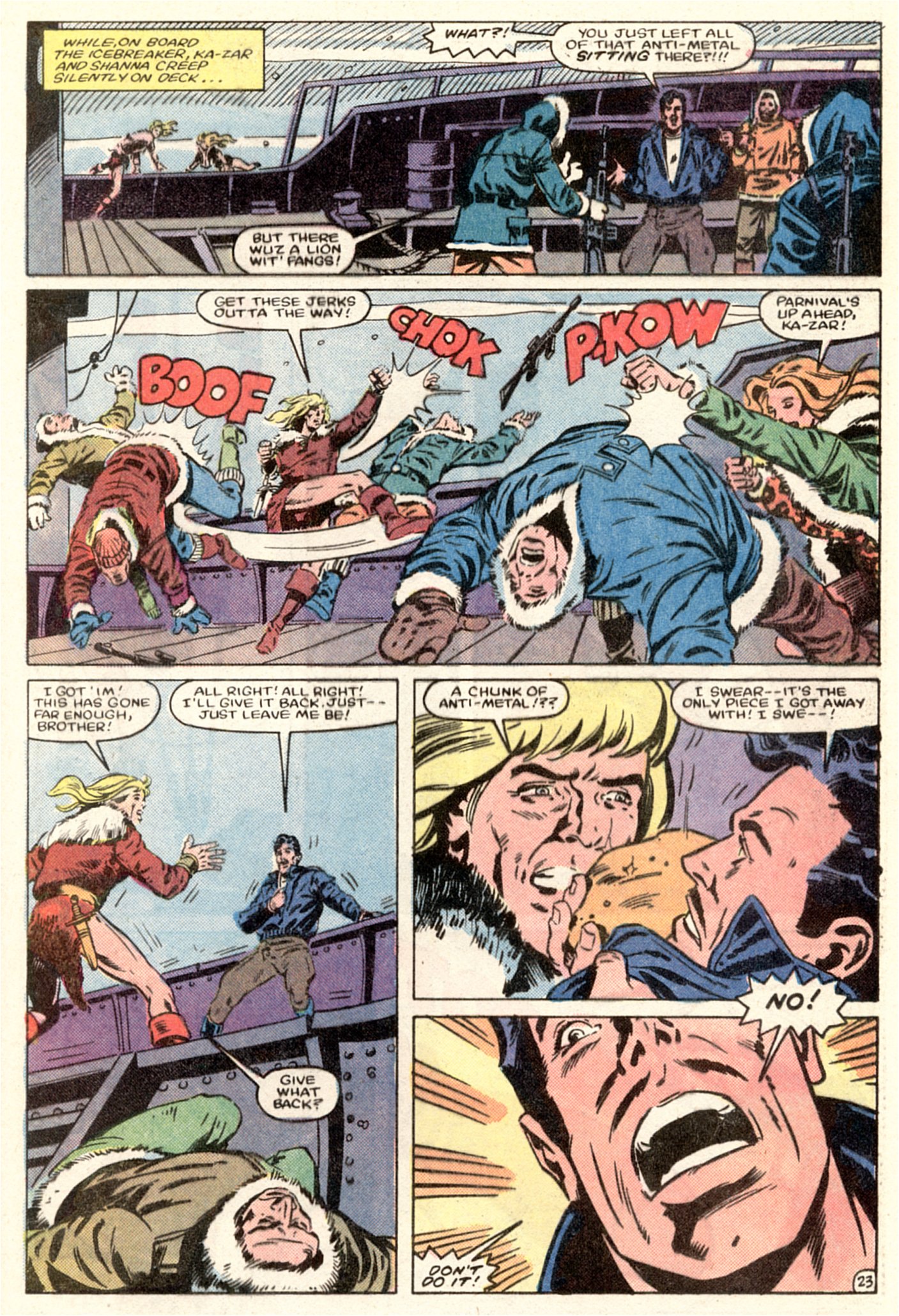 Read online Ka-Zar the Savage comic -  Issue #33 - 25