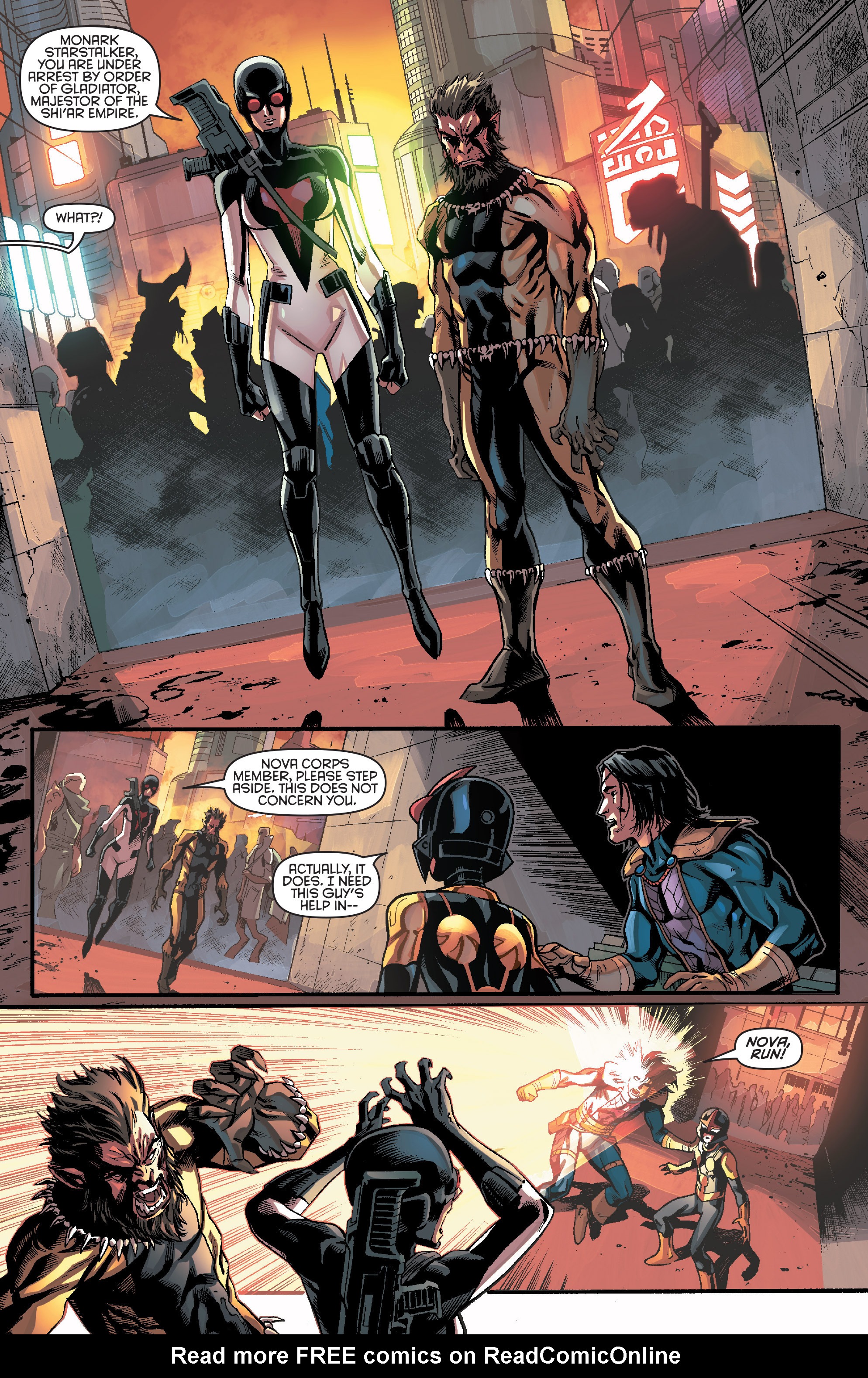 Read online Nova (2016) comic -  Issue #10 - 12