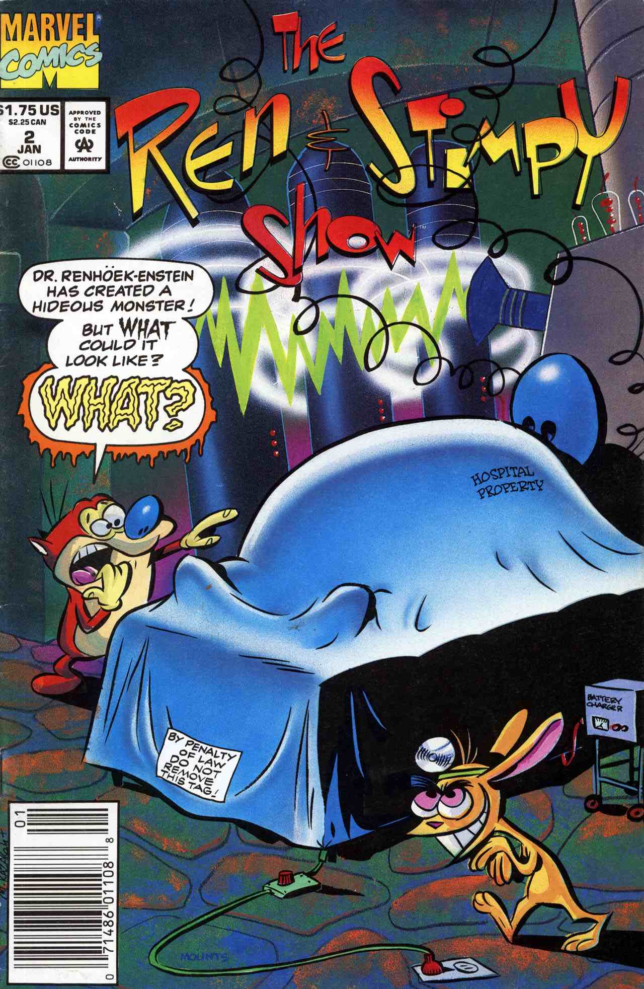 Read online The Ren & Stimpy Show comic -  Issue #2 - 1