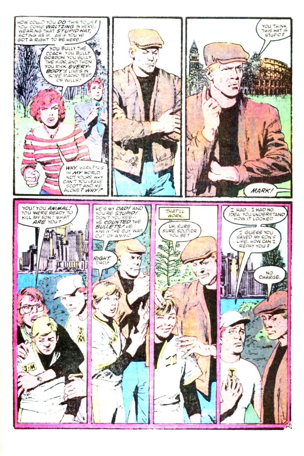 Read online Mark Hazzard: Merc comic -  Issue #2 - 20