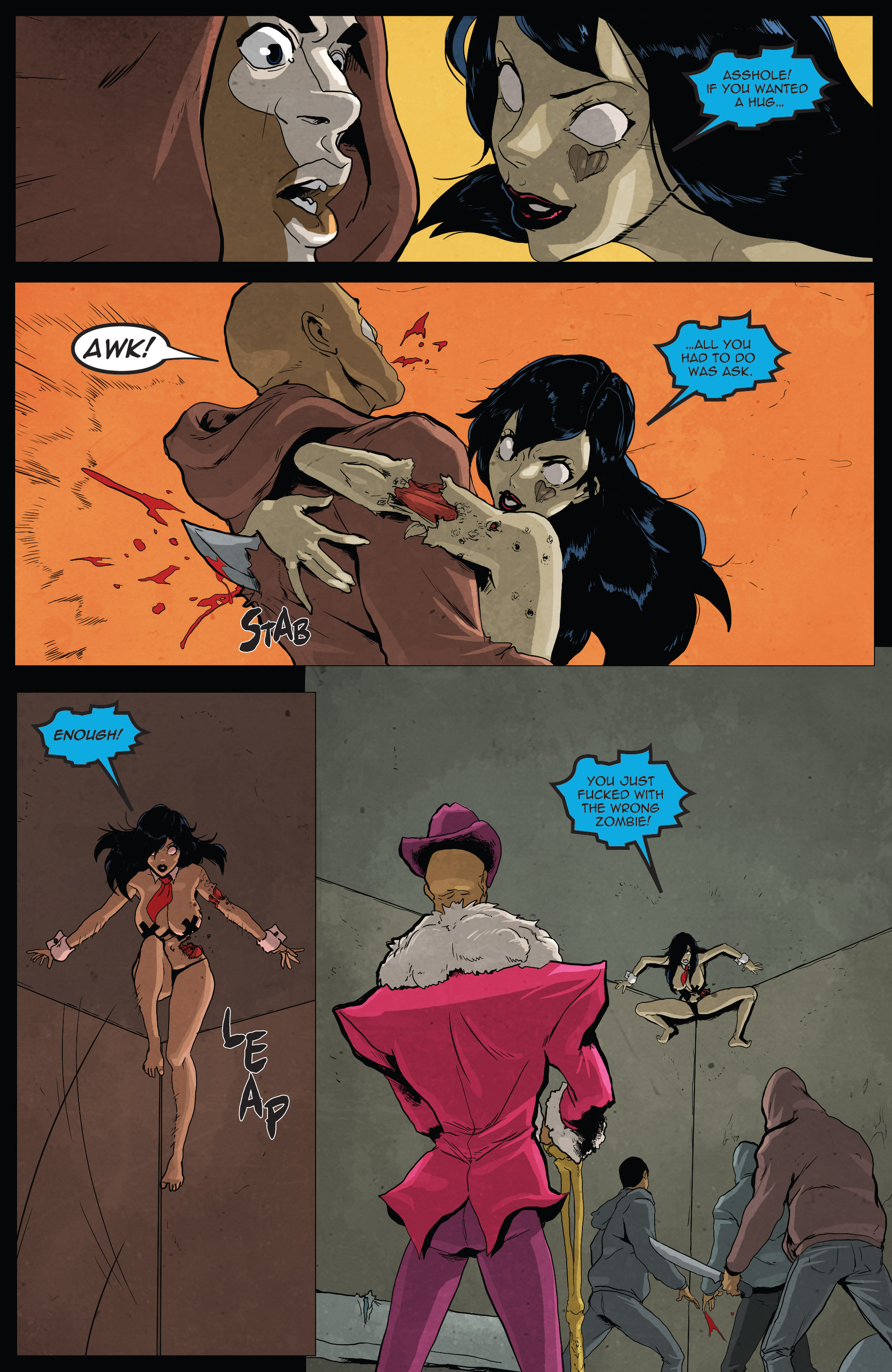 Read online Zombie Tramp (2014) comic -  Issue #21 - 20