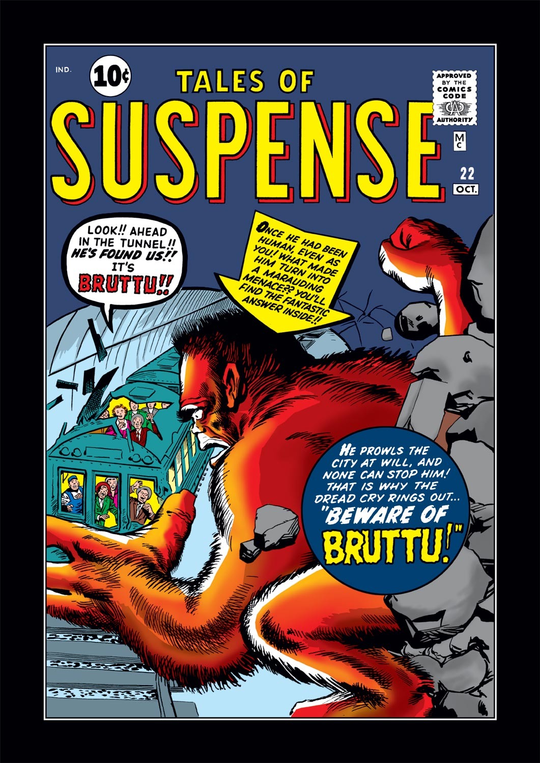 Read online Tales of Suspense (1959) comic -  Issue #22 - 1