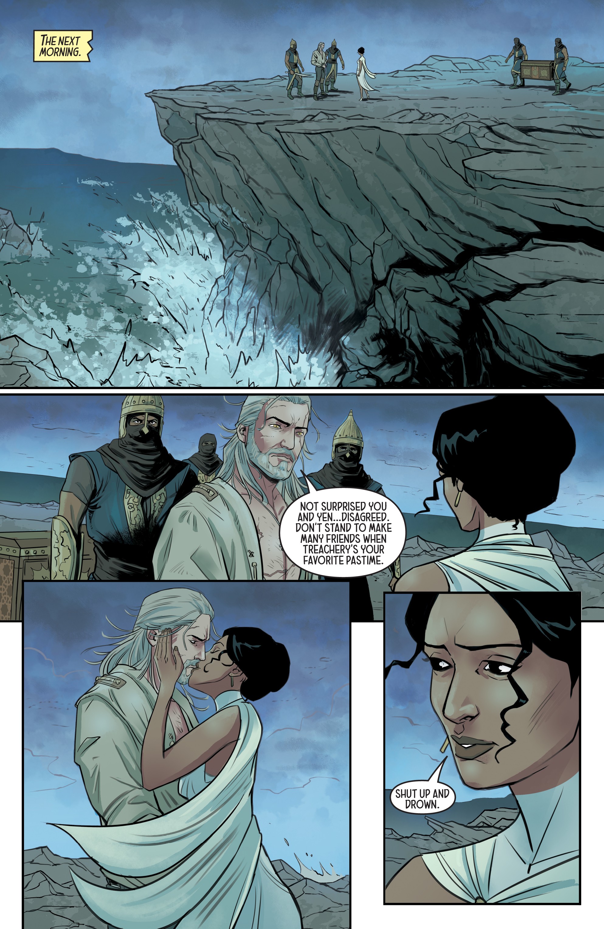 Read online The Witcher: Of Flesh and Flame comic -  Issue #4 - 6