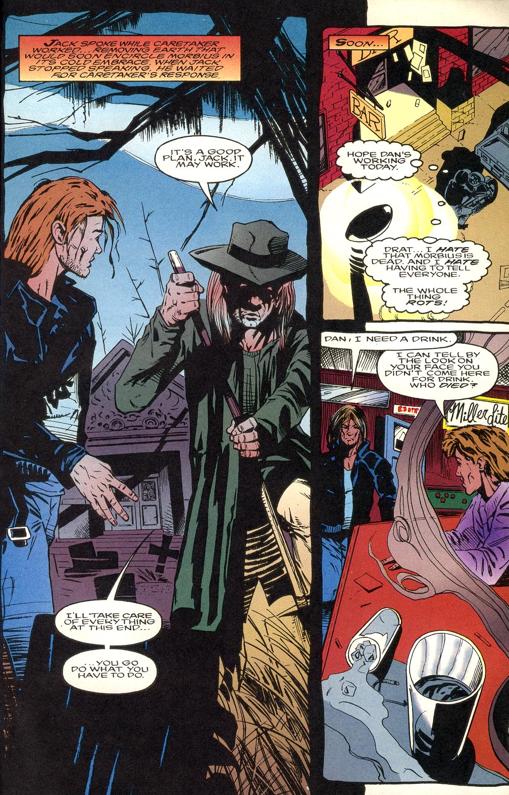 Read online Morbius: The Living Vampire (1992) comic -  Issue #29 - 11