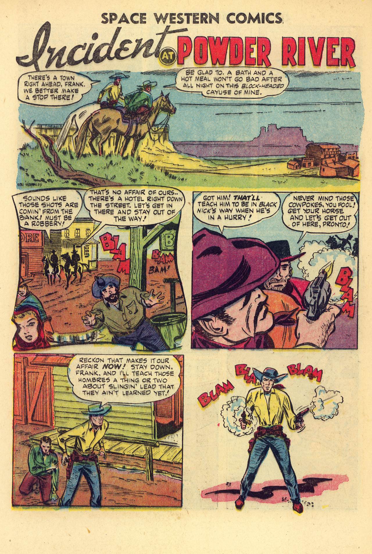 Read online Space Western Comics comic -  Issue #40 - 16