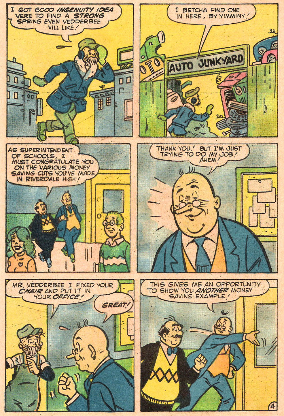 Read online Pep Comics comic -  Issue #401 - 32