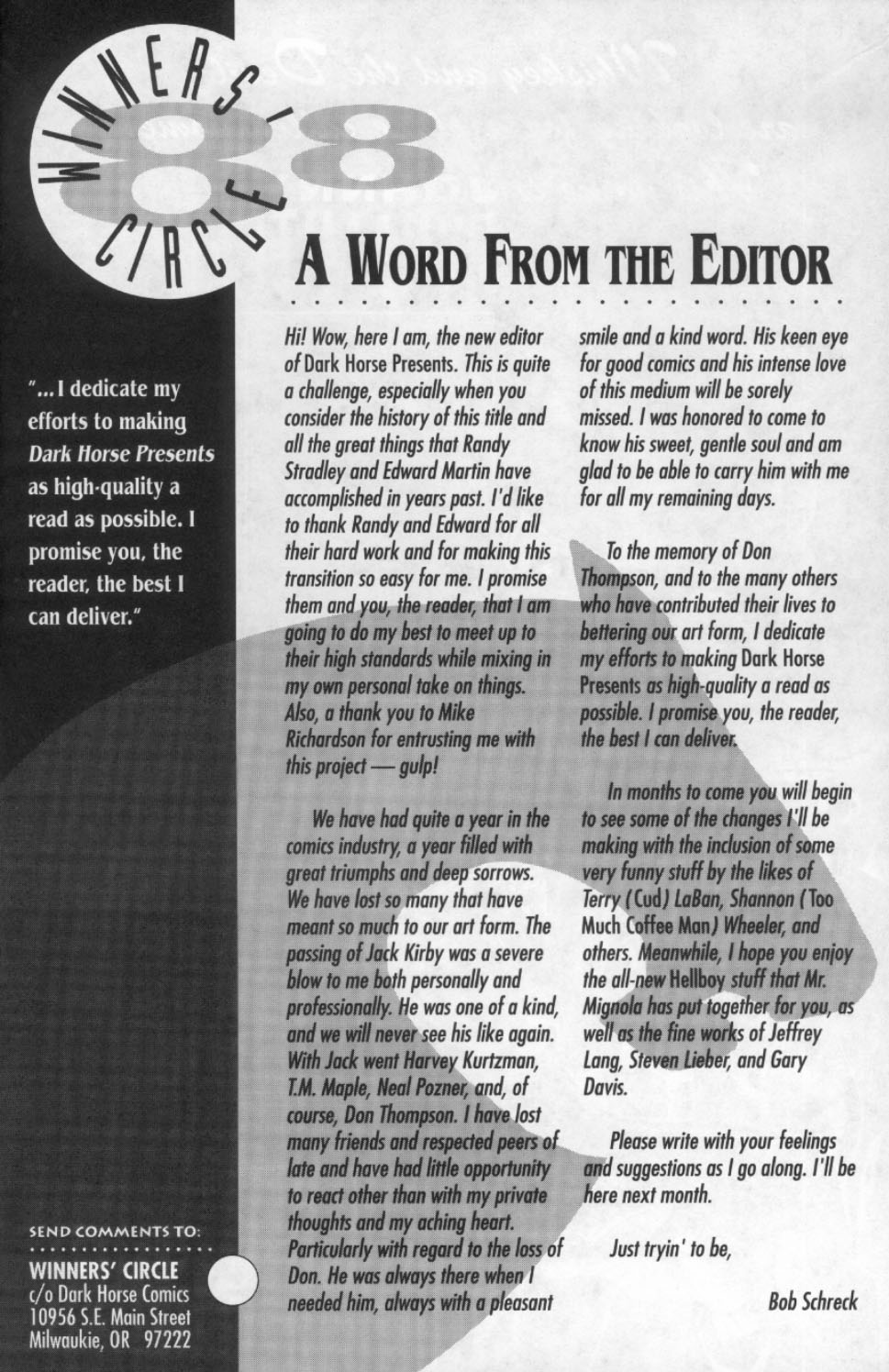 Read online Dark Horse Presents (1986) comic -  Issue #88 - 12