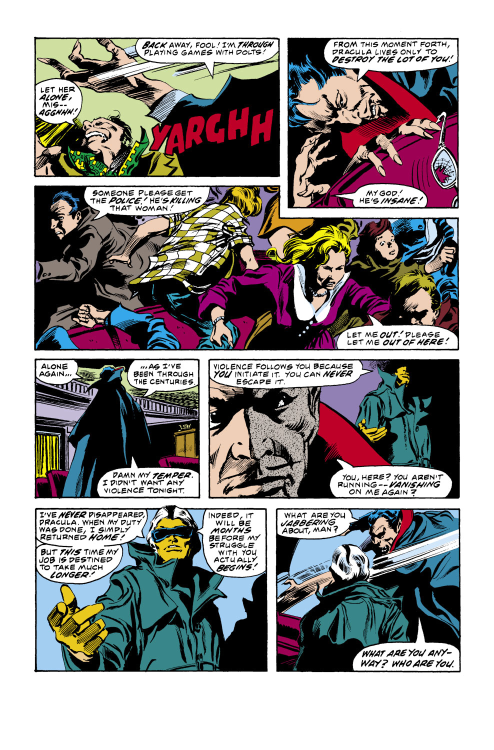 Read online Tomb of Dracula (1972) comic -  Issue #52 - 9