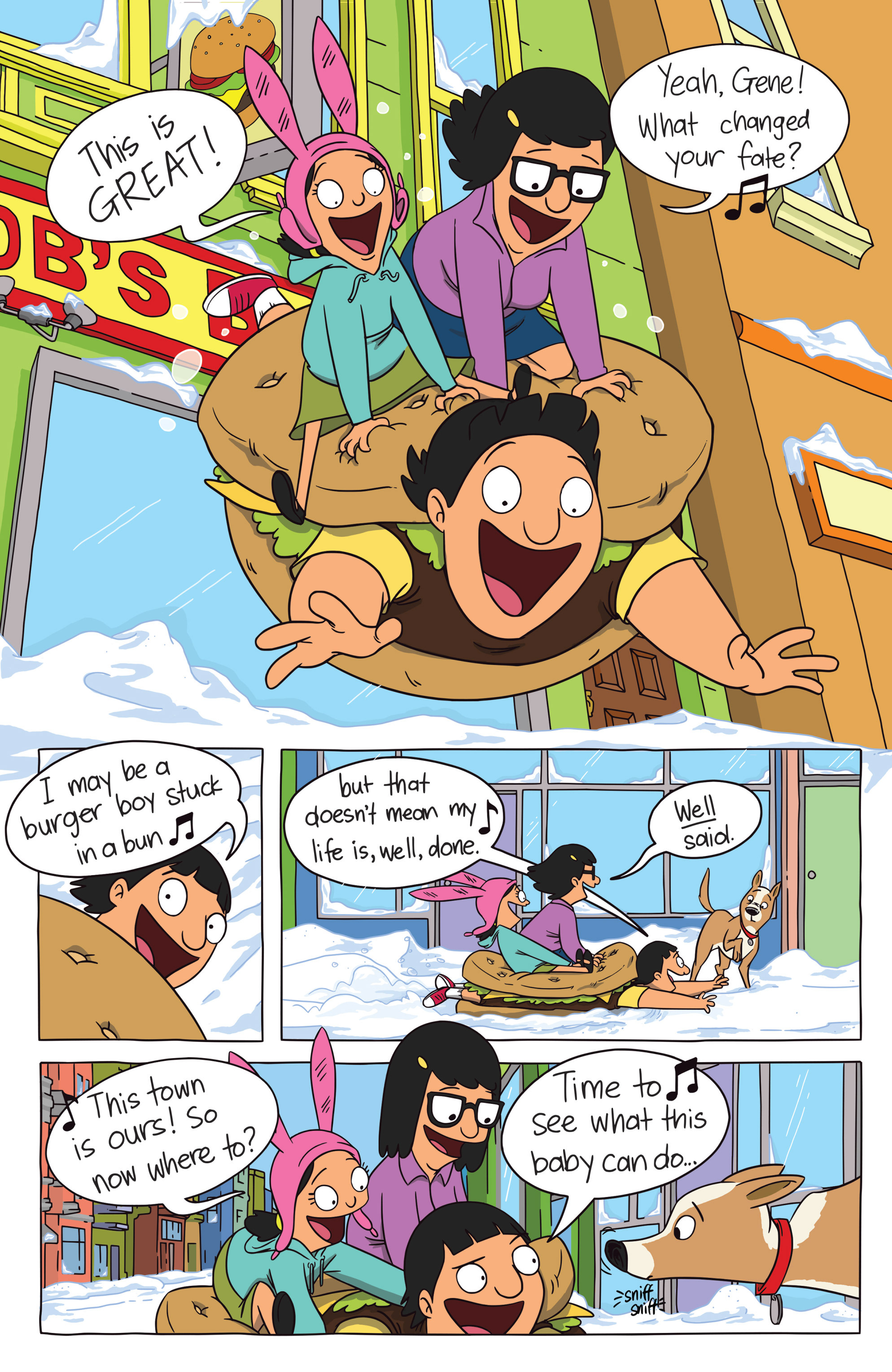 Read online Bob's Burgers (2014) comic -  Issue #1 - 25