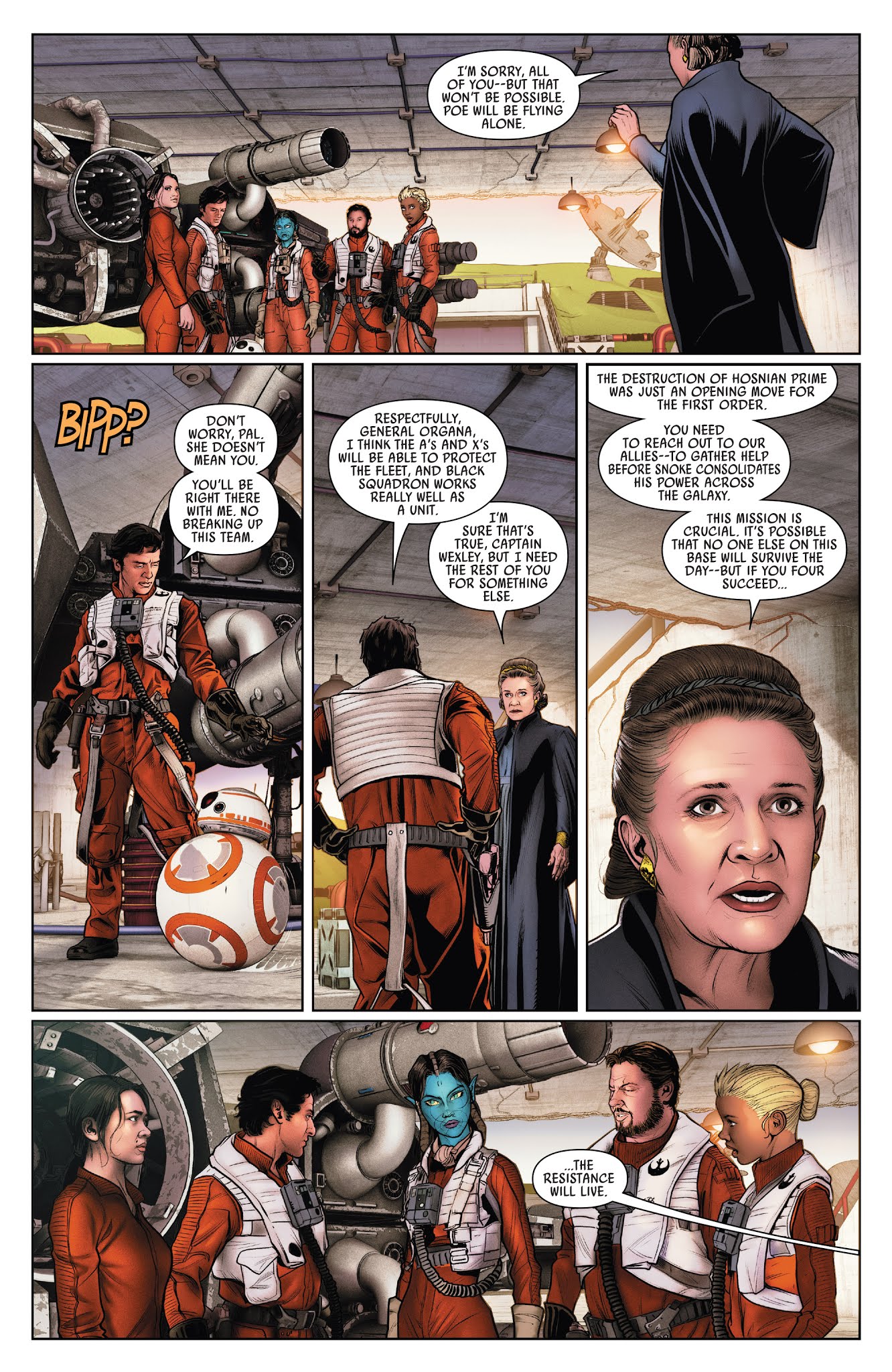 Read online Star Wars: Poe Dameron comic -  Issue #28 - 17