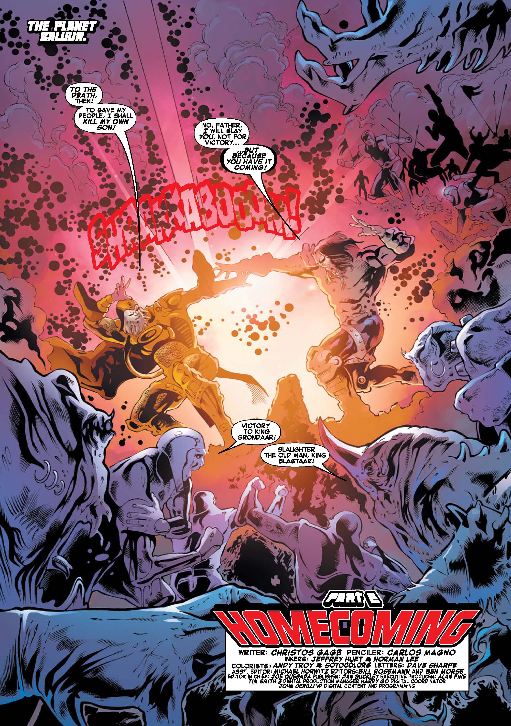 War of Kings: Warriors - Blastaar Issue #2 #2 - English 2