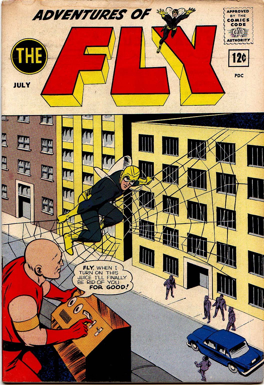 Read online Adventures of the Fly comic -  Issue #26 - 1