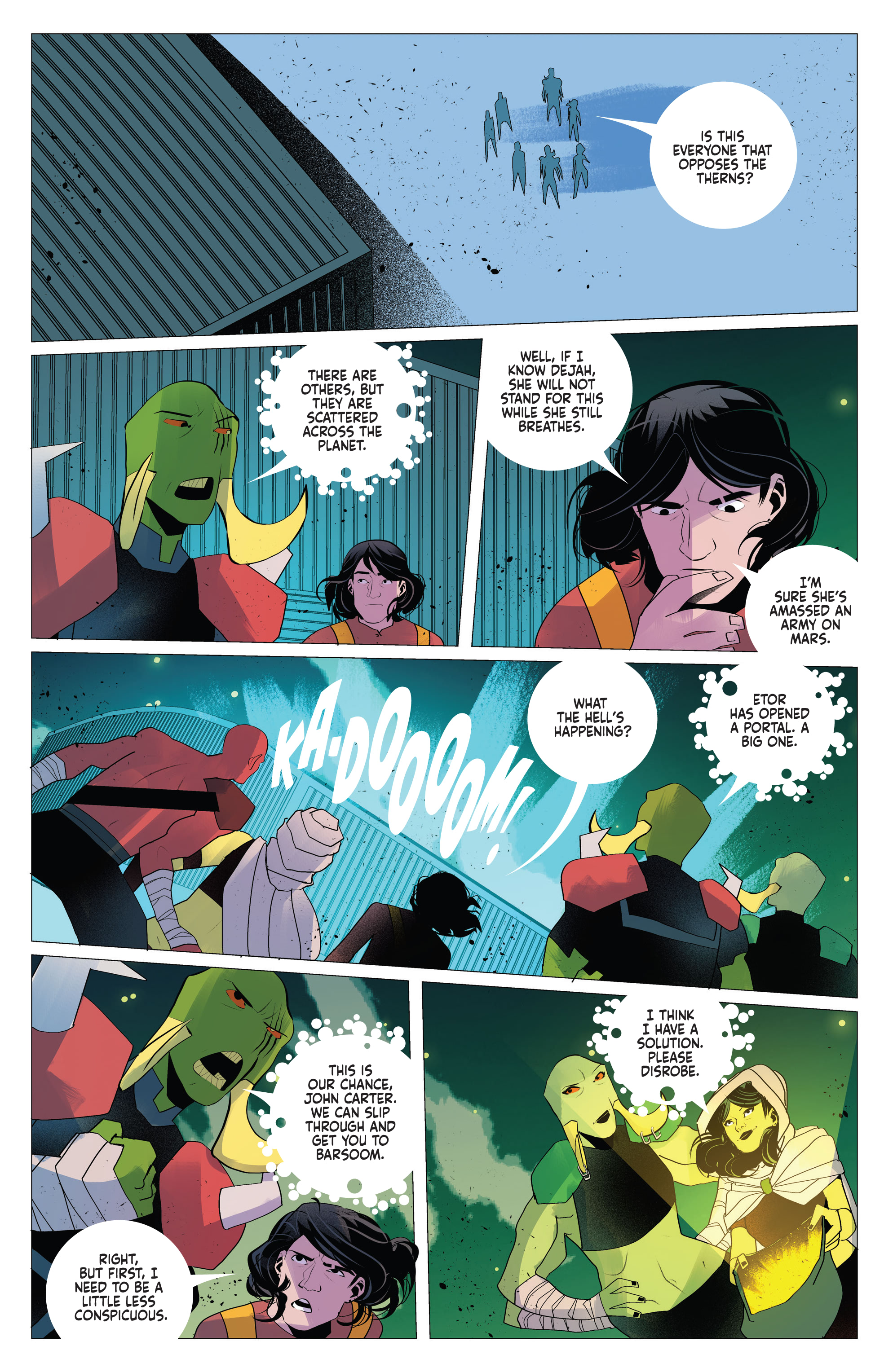 Read online John Carter of Mars comic -  Issue #4 - 24