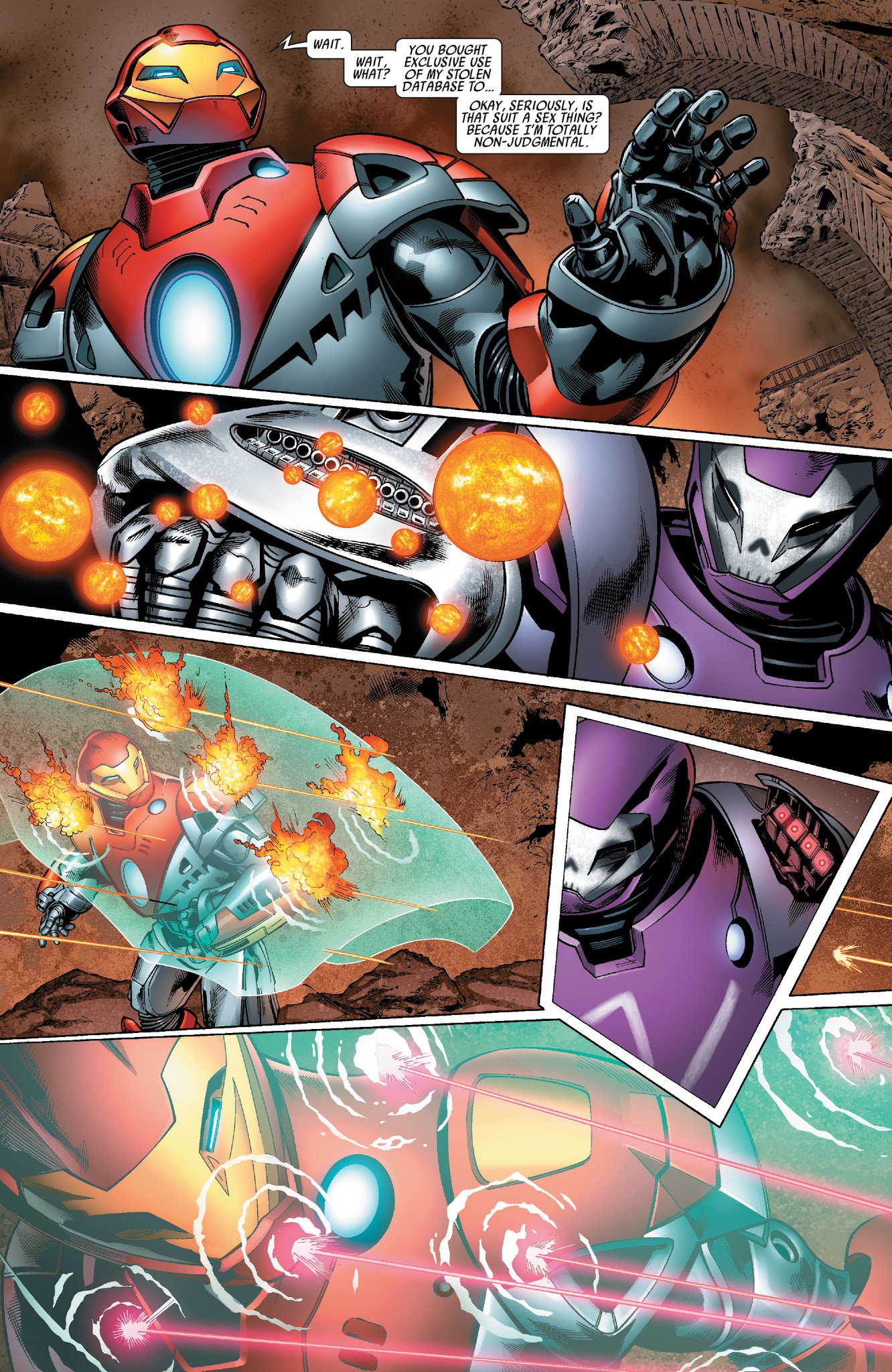 Read online Ultimate Armor Wars comic -  Issue #2 - 22