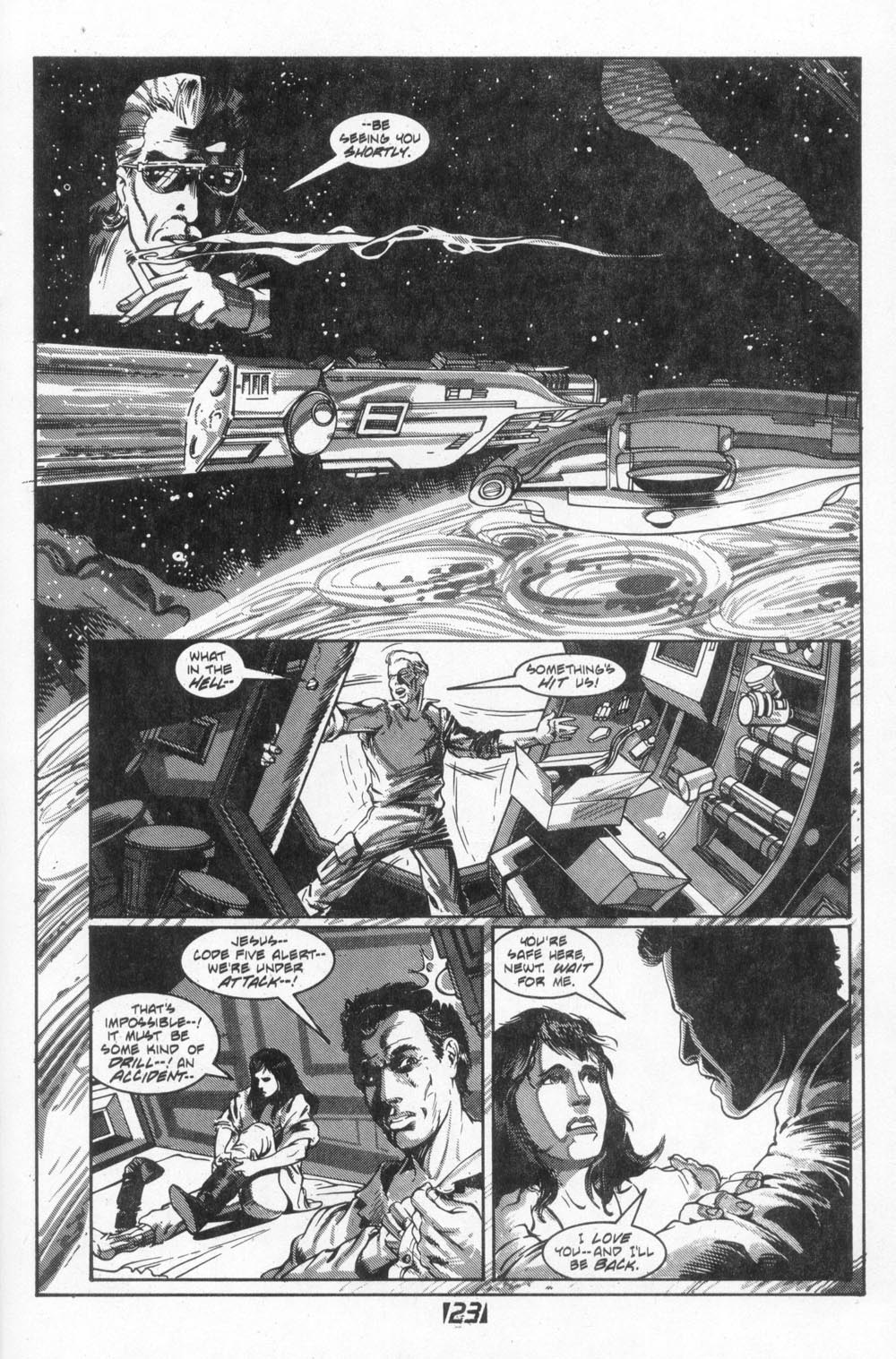 Read online Aliens (1988) comic -  Issue #4 - 25