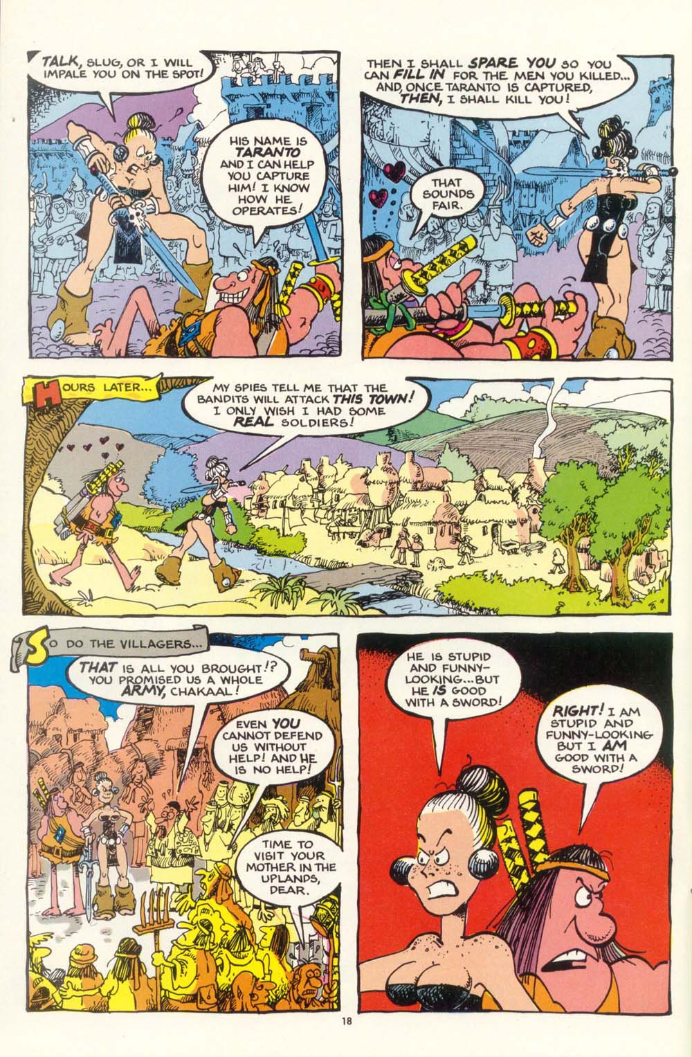 Read online Groo the Wanderer comic -  Issue #7 - 19