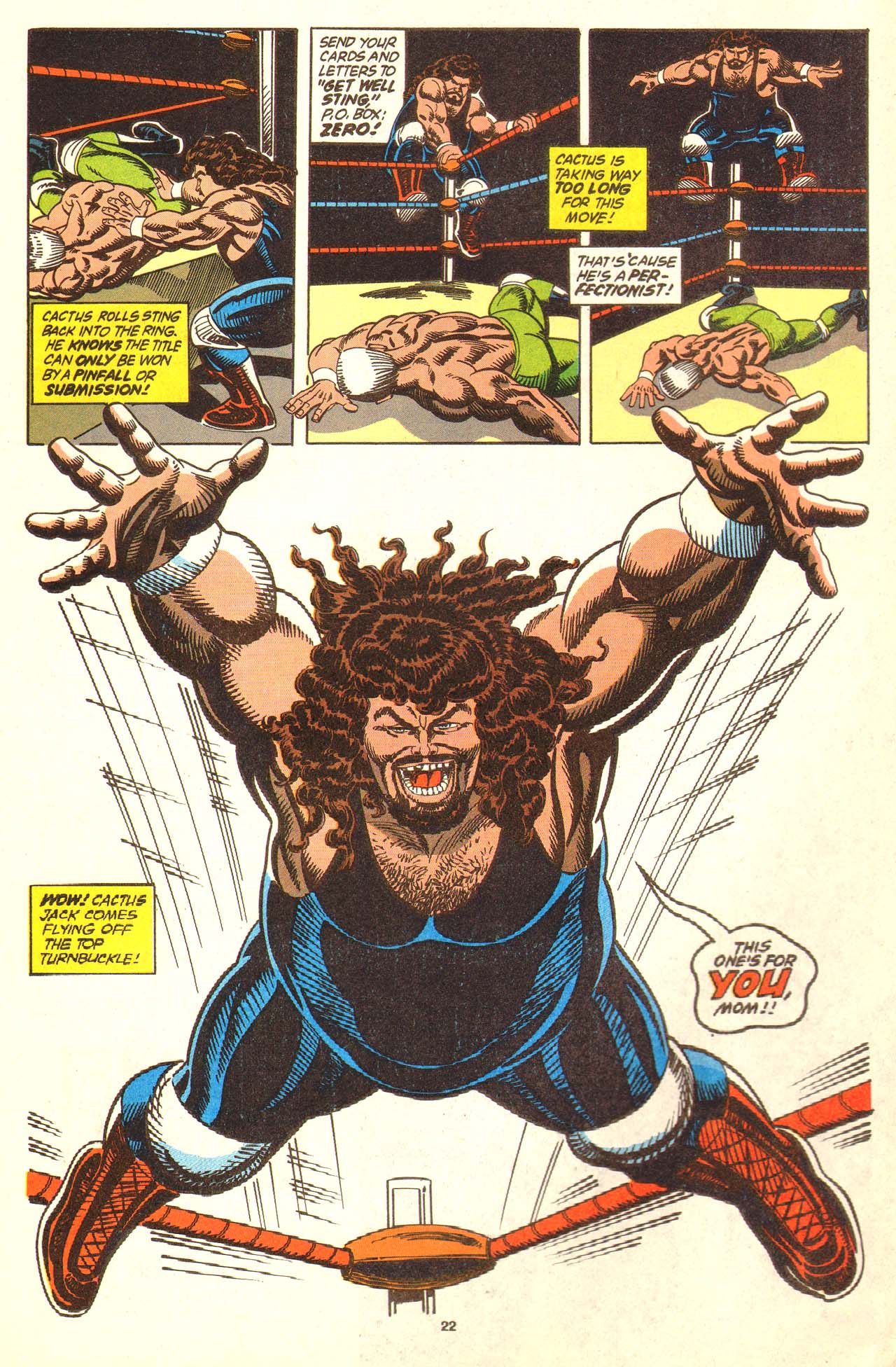 Read online WCW World Championship Wrestling comic -  Issue #6 - 23