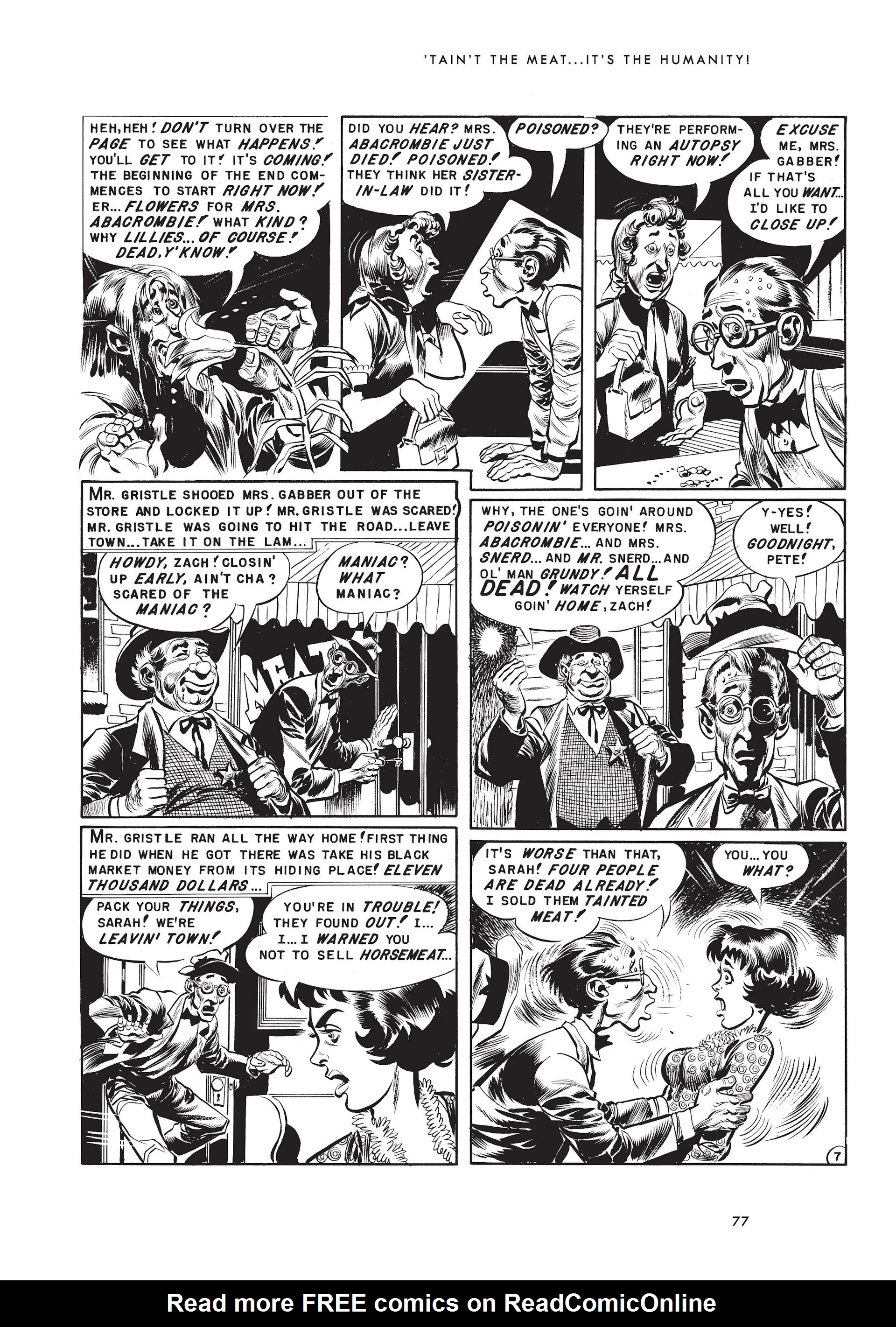 Read online 'Tain't Meat... It's the Humanity! and Other Stories comic -  Issue # TPB (Part 1) - 90