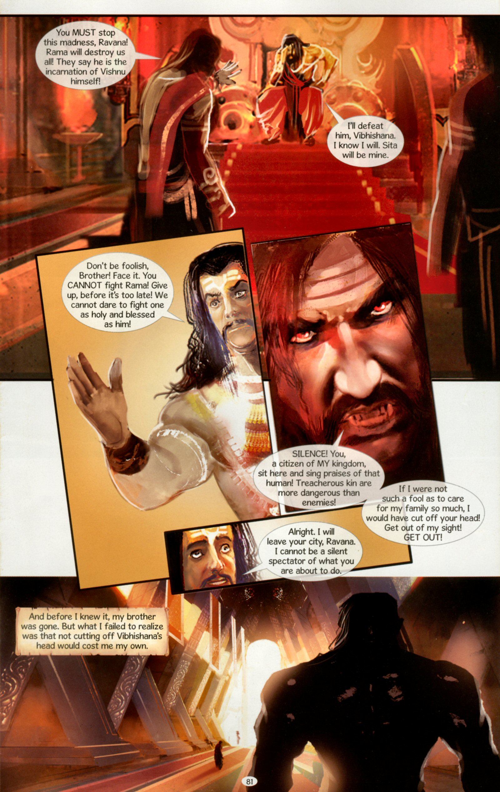 Read online Ravana: Roar of the Demon King comic -  Issue # Full - 84