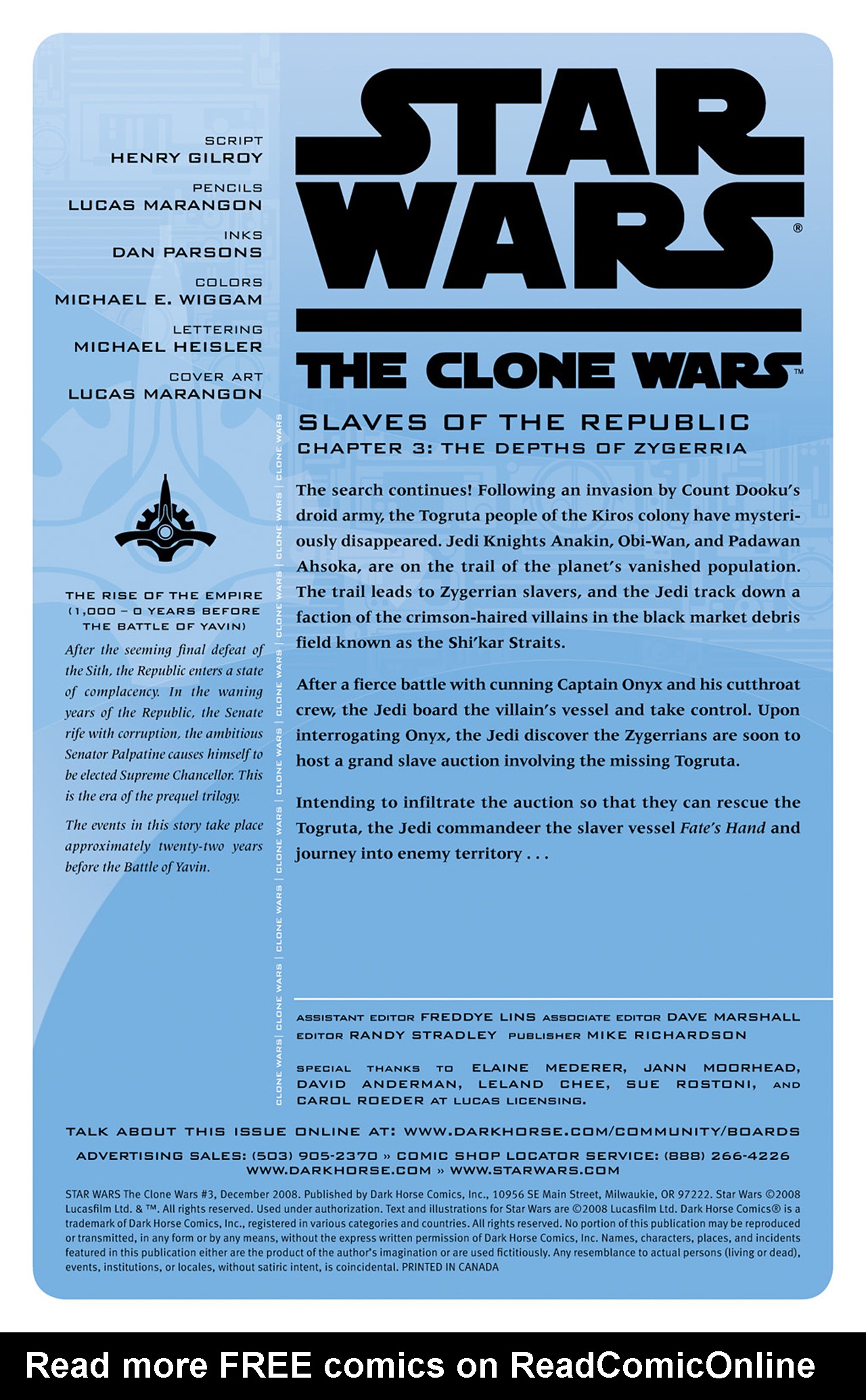 Read online Star Wars: The Clone Wars comic -  Issue #3 - 2