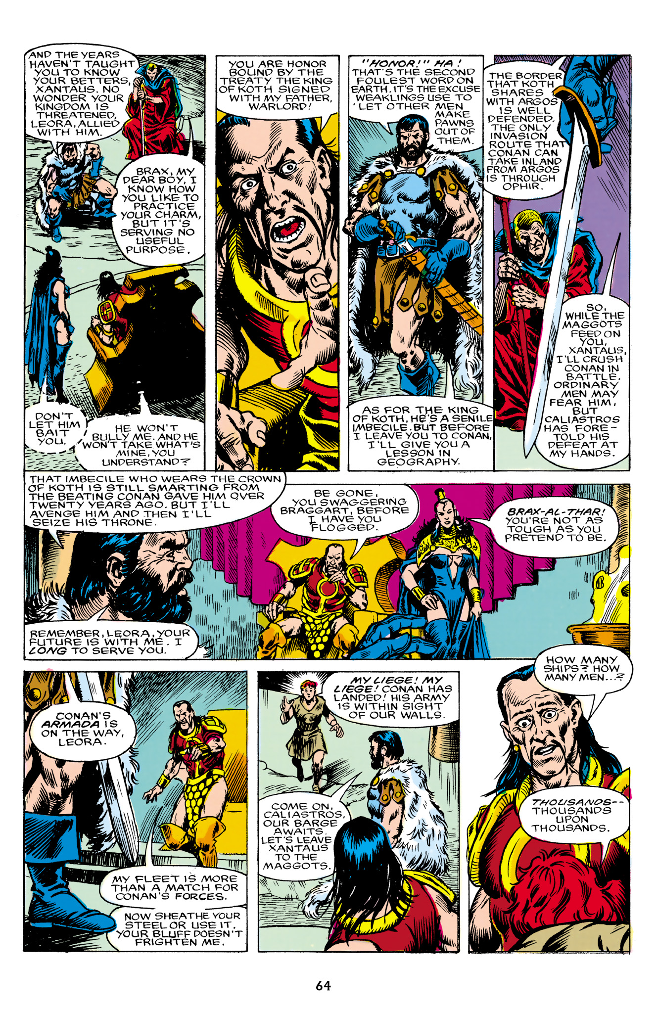 Read online The Chronicles of King Conan comic -  Issue # TPB 9 (Part 1) - 64