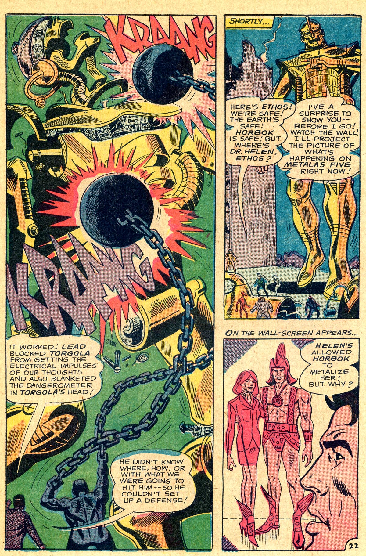 Read online Metal Men (1963) comic -  Issue #29 - 31