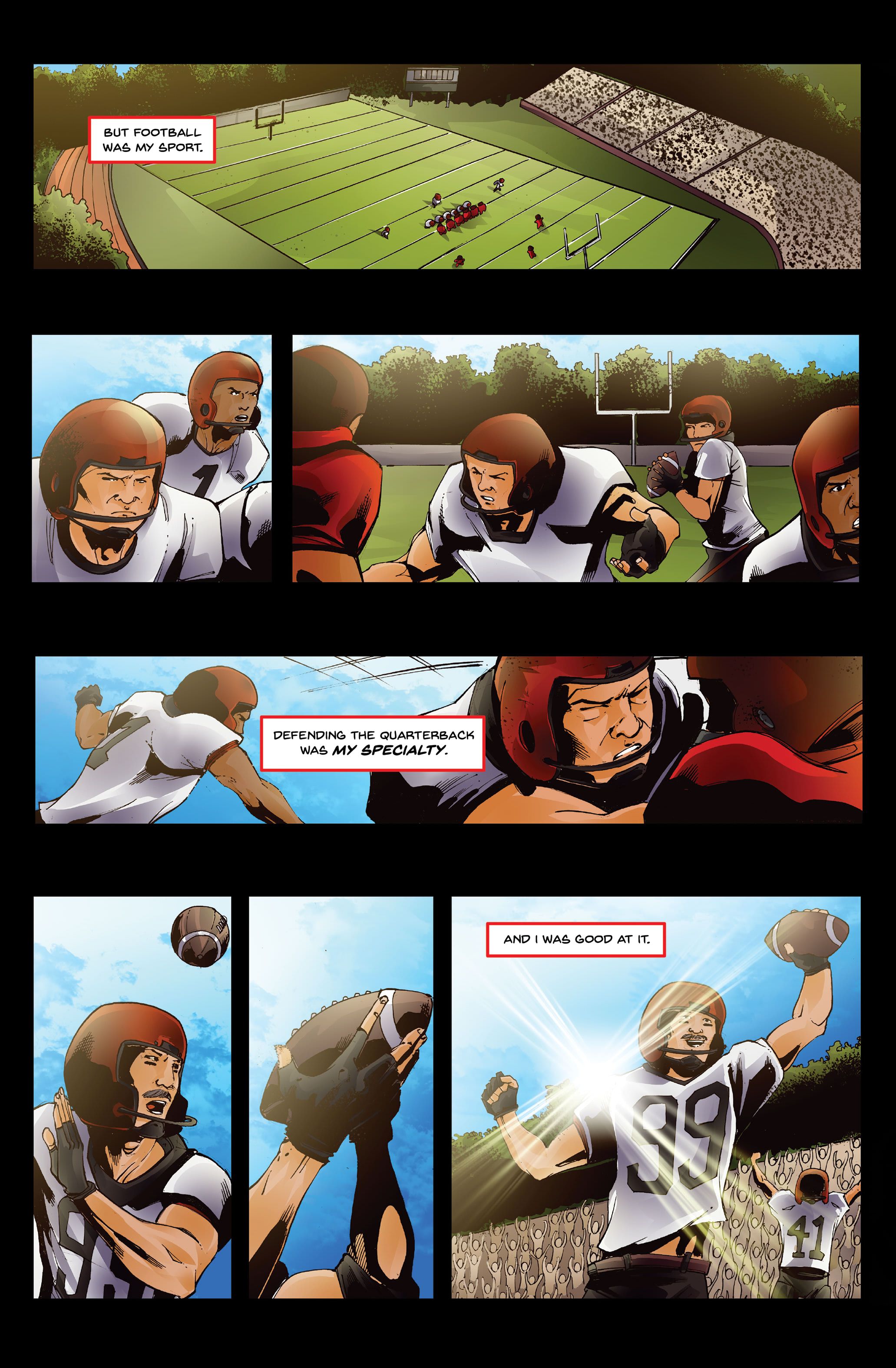 Read online Hacksaw Jim Duggan comic -  Issue #1 - 17