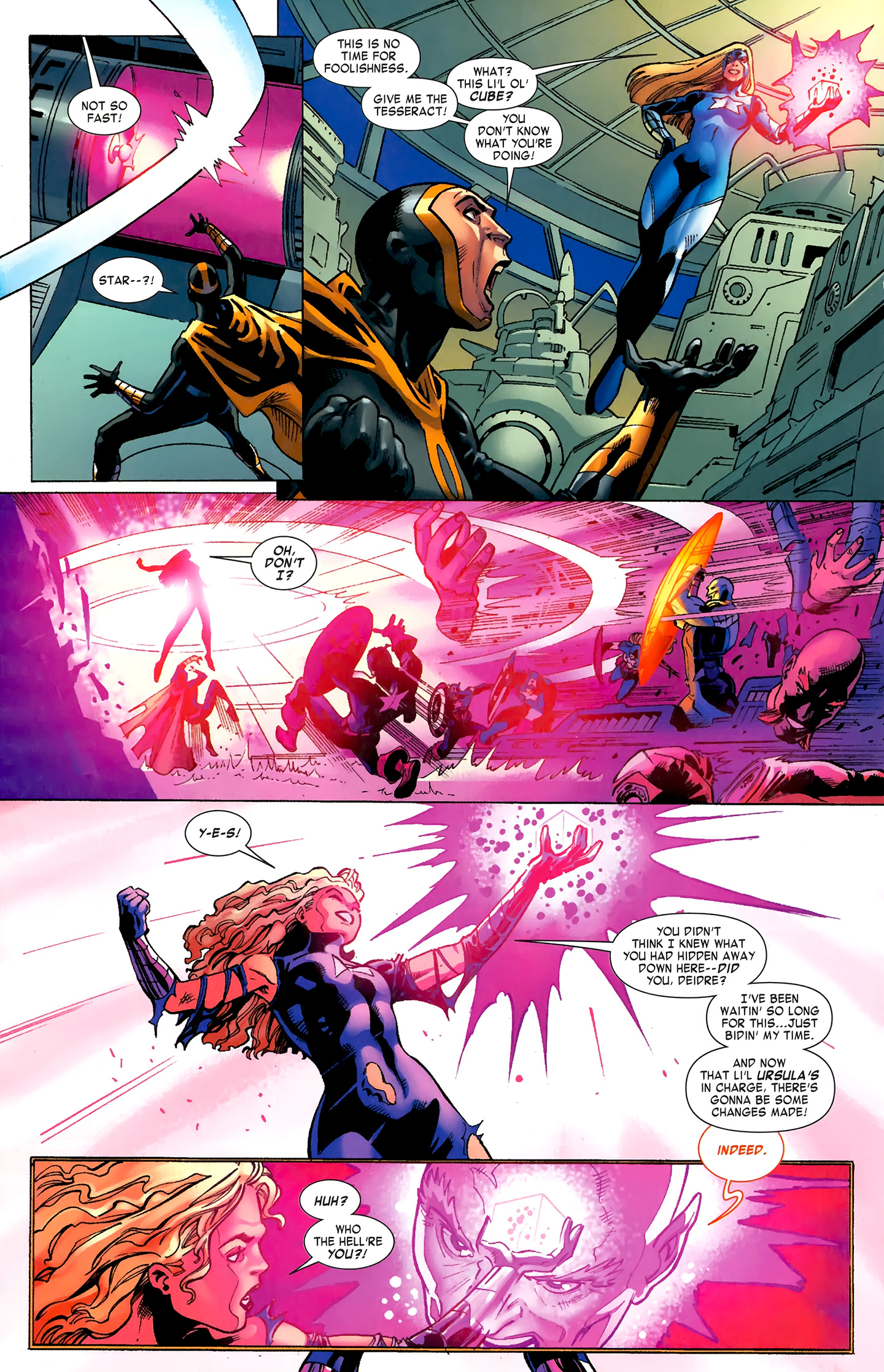 Read online Captain America Corps comic -  Issue #5 - 9