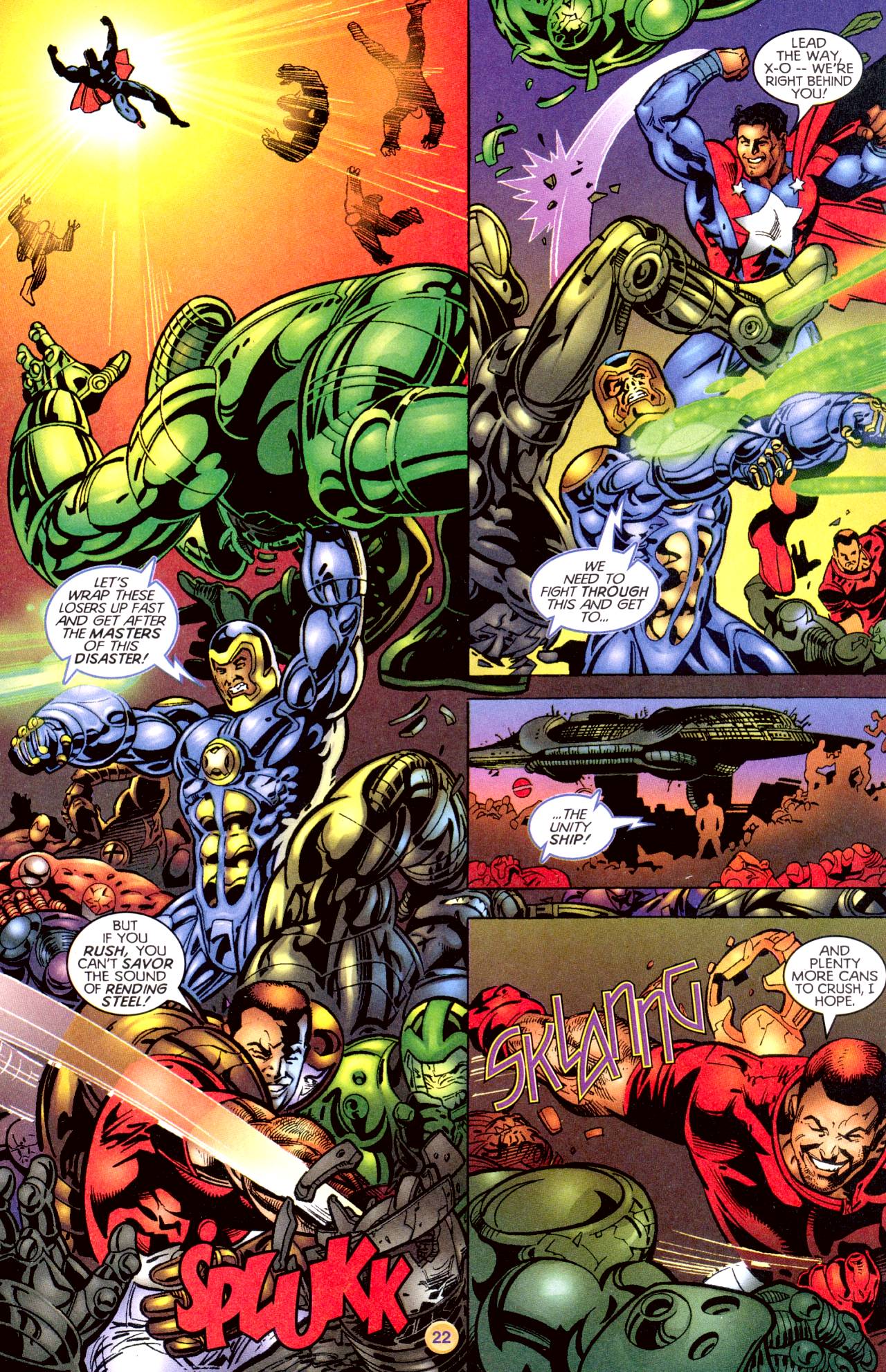 Read online X-O Manowar (1996) comic -  Issue #13 - 19