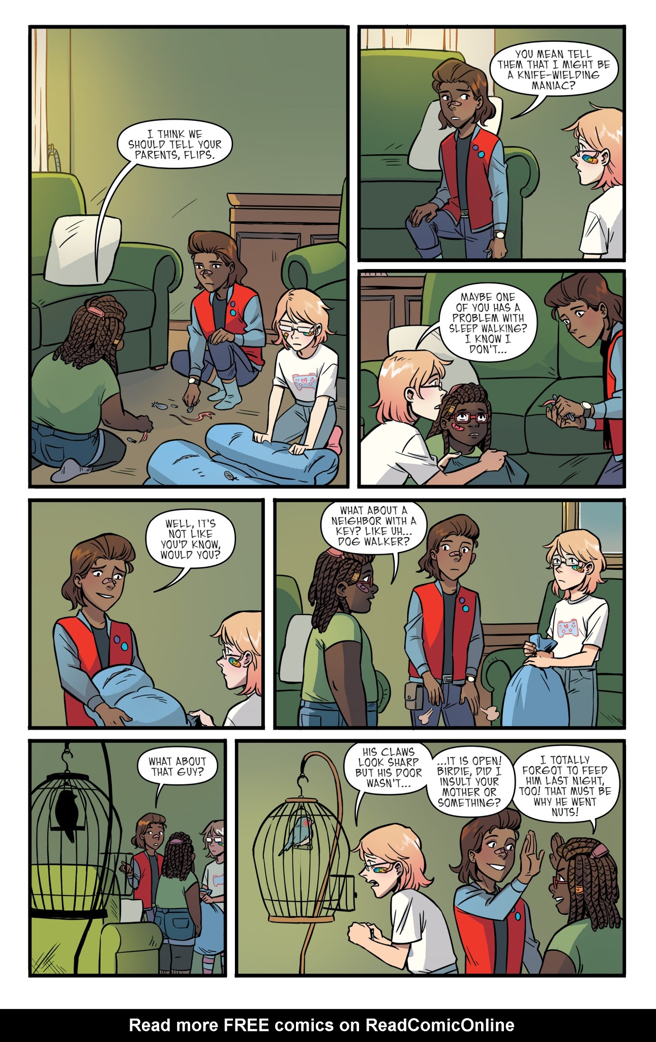 Read online Goosebumps: Download and Die comic -  Issue #2 - 5