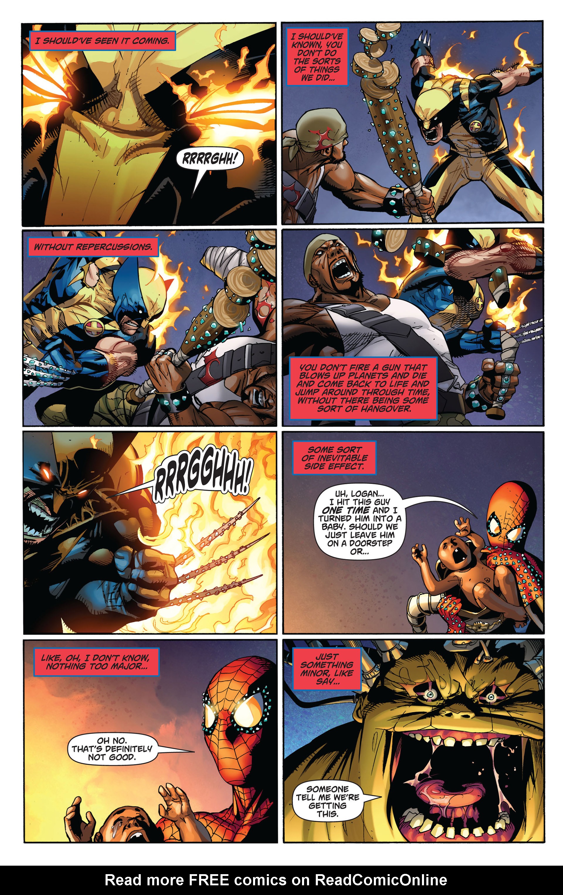 Read online Astonishing Spider-Man & Wolverine comic -  Issue #5 - 23
