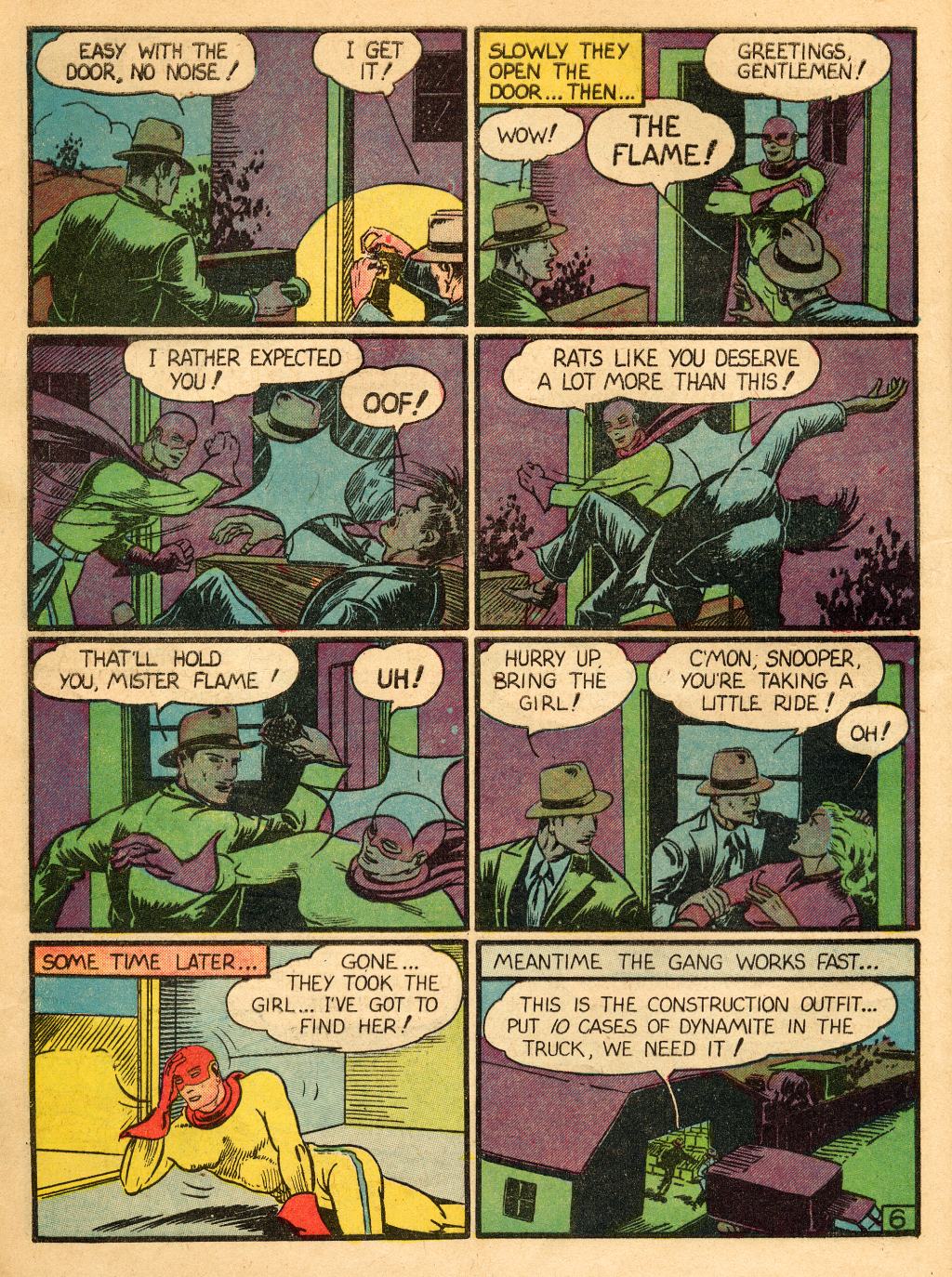Read online The Flame comic -  Issue #2 - 7