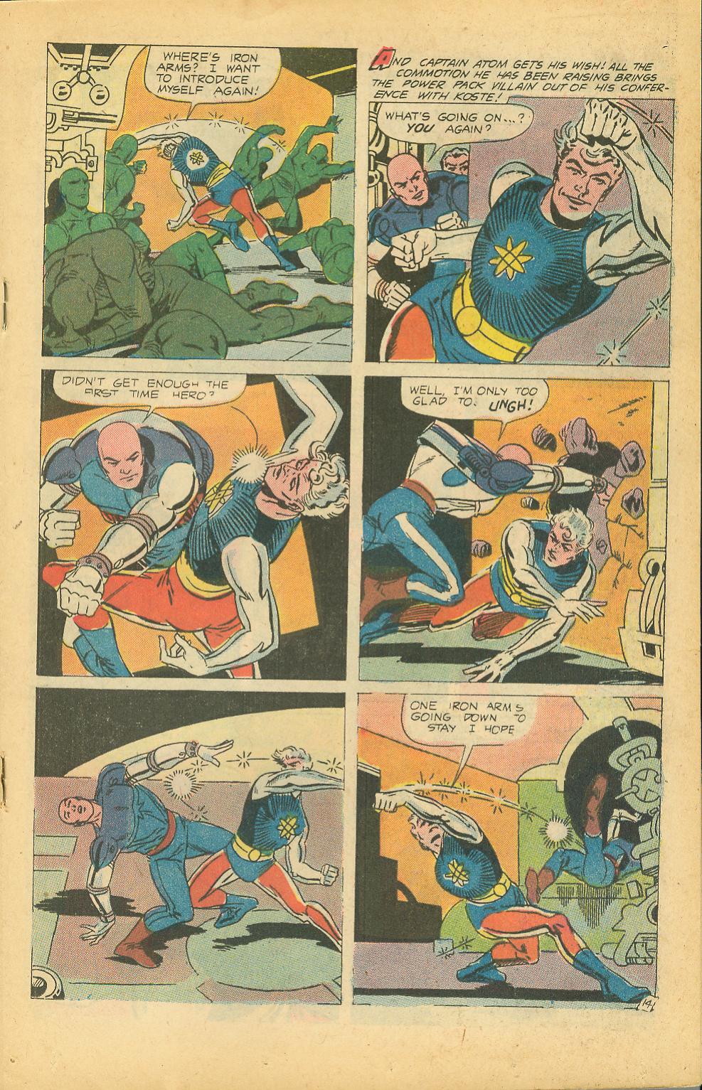 Read online Captain Atom (1965) comic -  Issue #84 - 19
