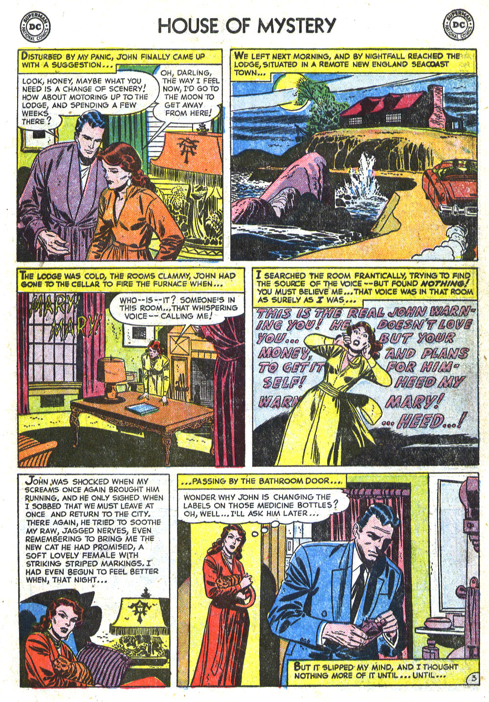 Read online House of Mystery (1951) comic -  Issue #3 - 15