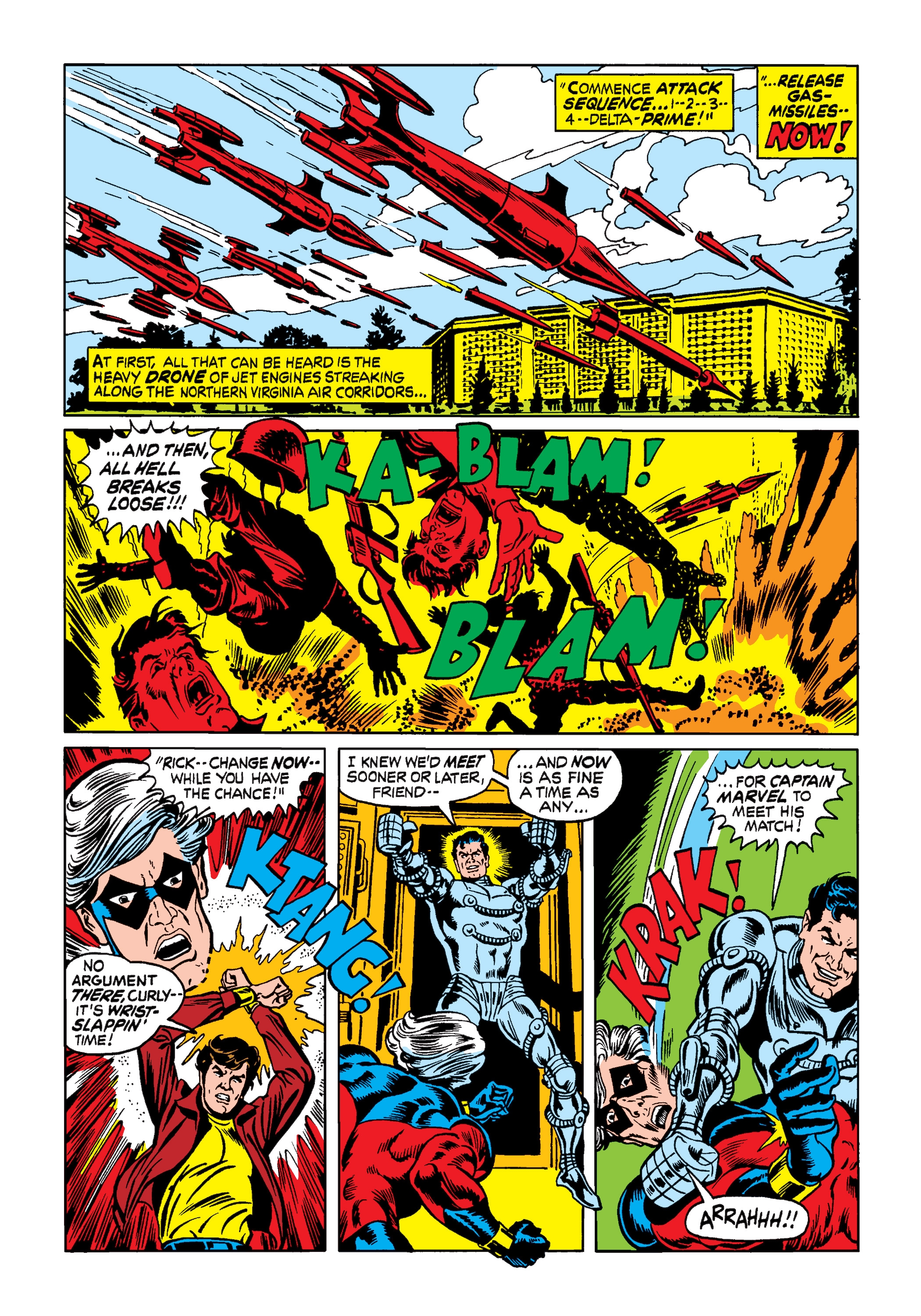 Read online Marvel Masterworks: Captain Marvel comic -  Issue # TPB 3 (Part 1) - 63