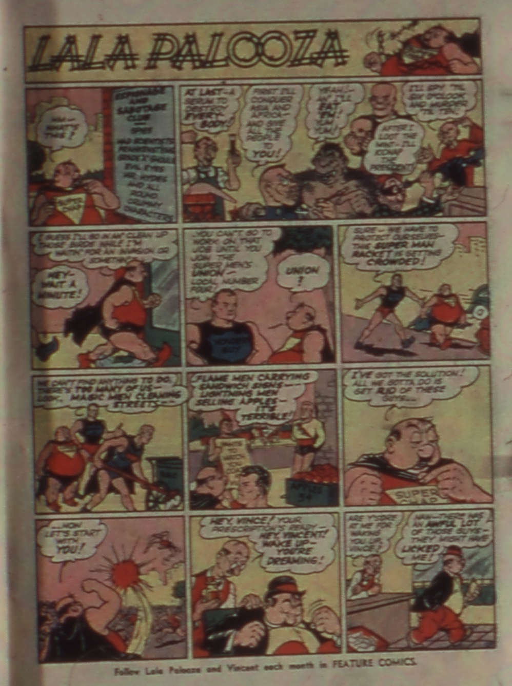 Read online Feature Comics comic -  Issue #34 - 35