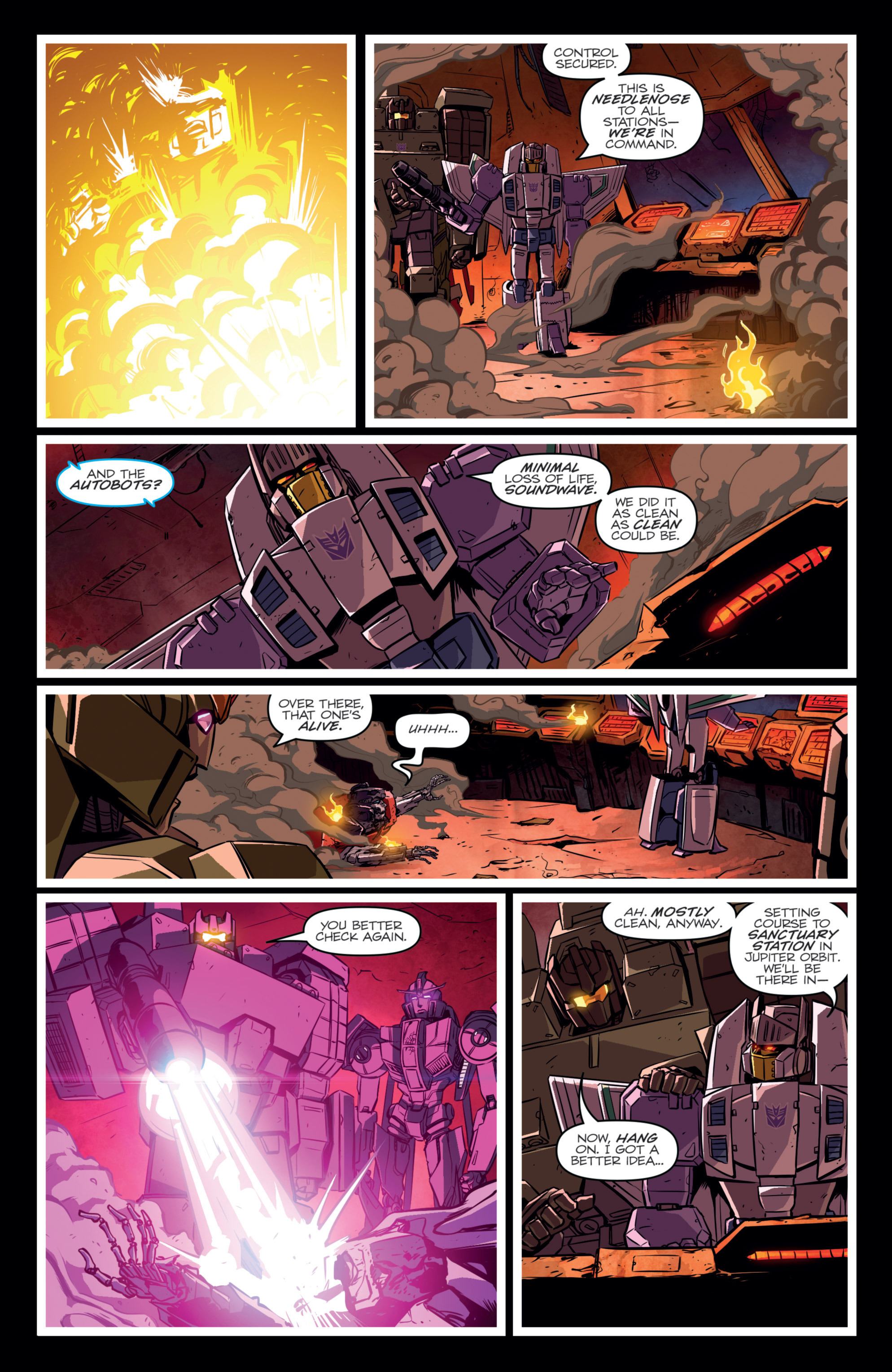 Read online The Transformers (2014) comic -  Issue #49 - 13