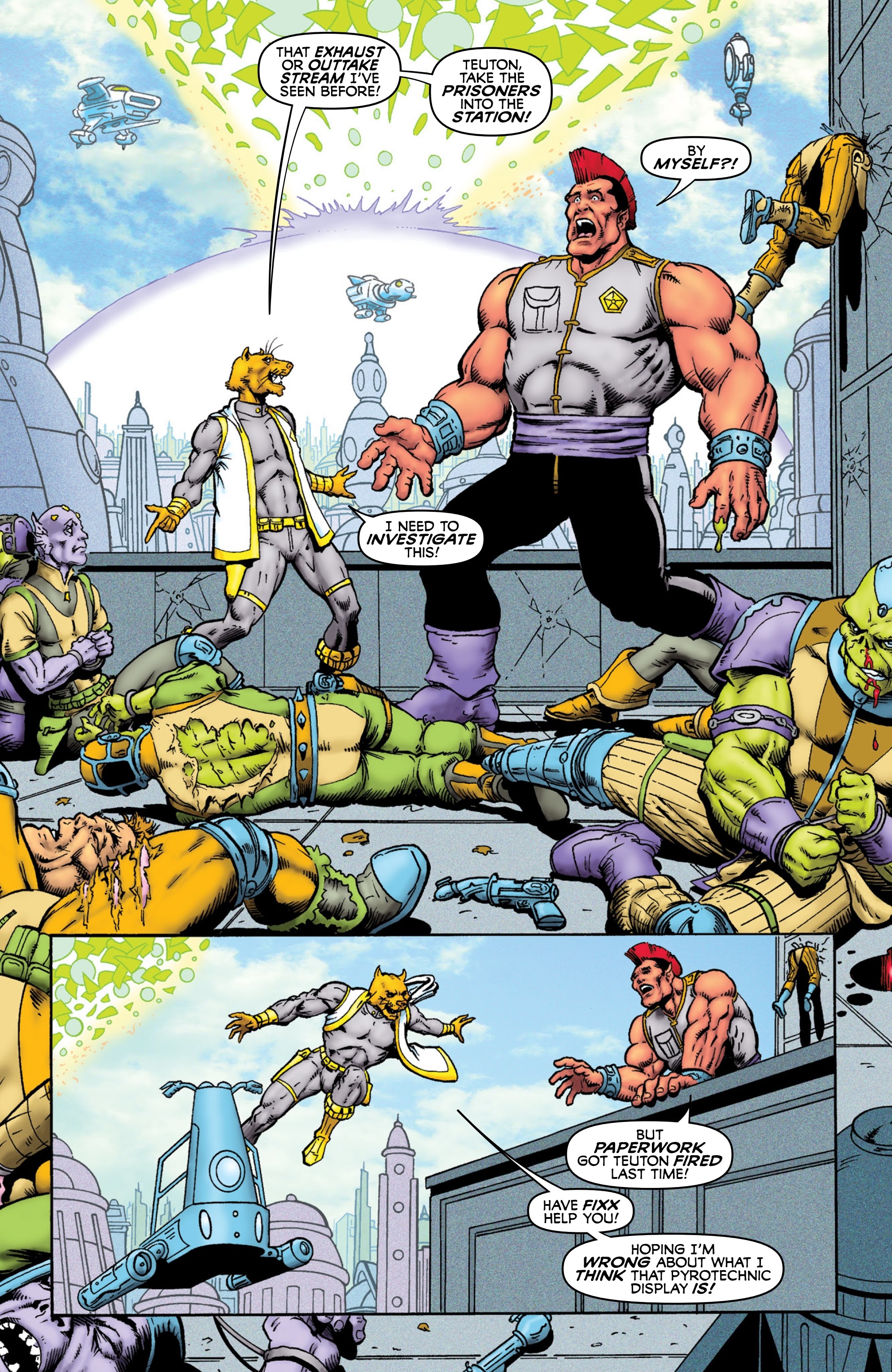 Read online Dreadstar Returns comic -  Issue # TPB - 22