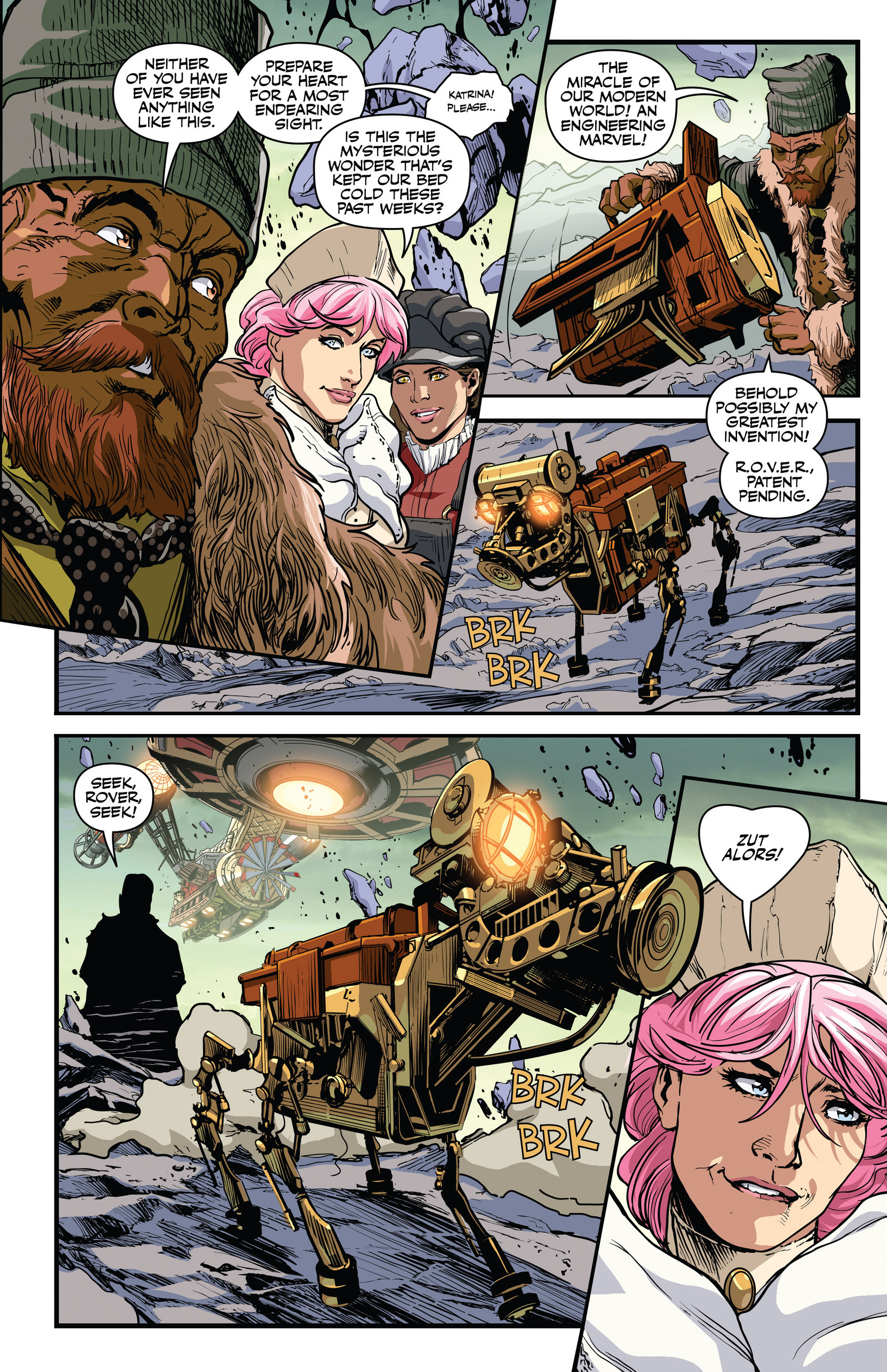 Read online Airship Enterprise: The Infernal Machine comic -  Issue #2 - 3