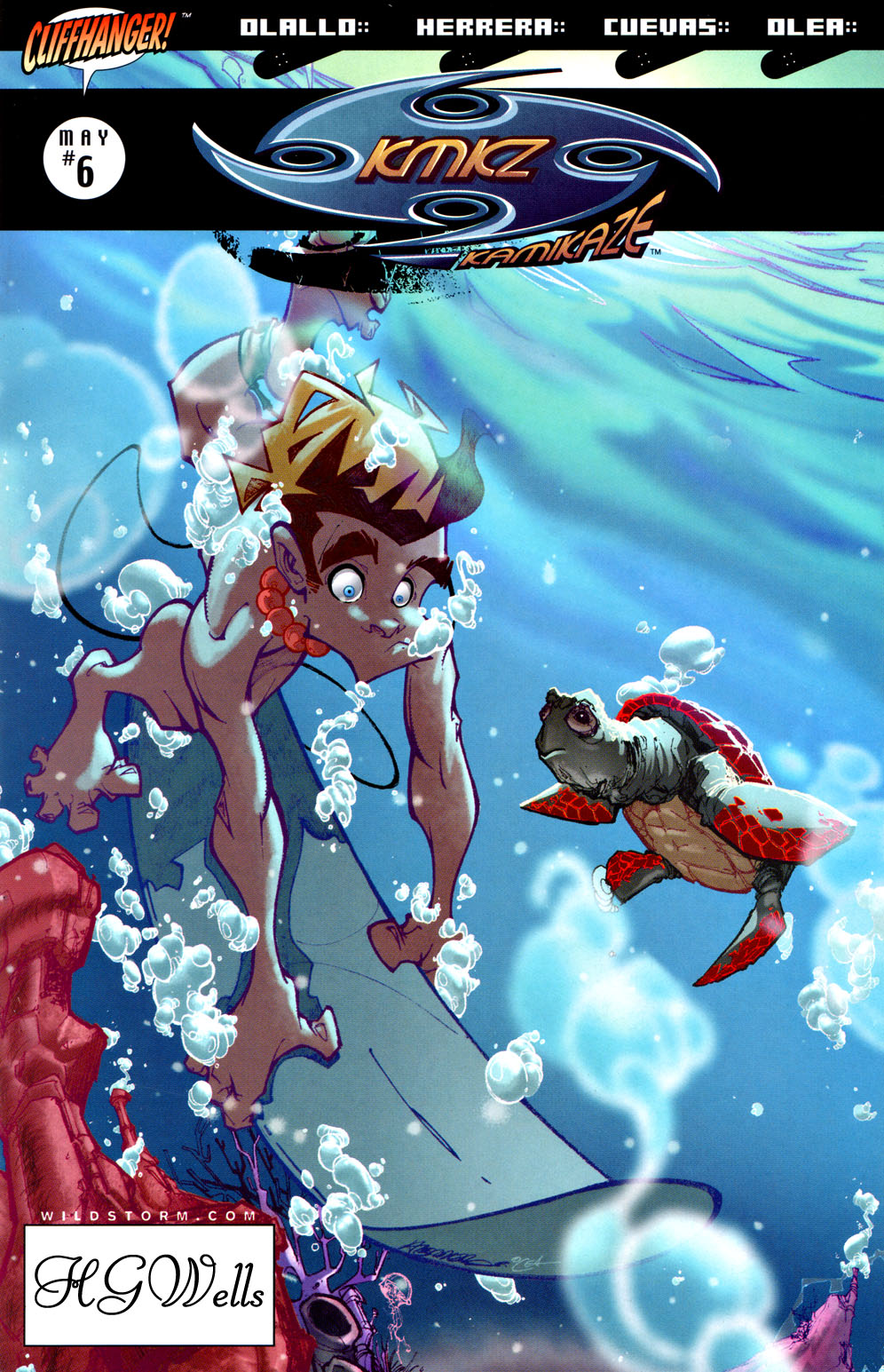 Read online Kamikaze comic -  Issue #6 - 1