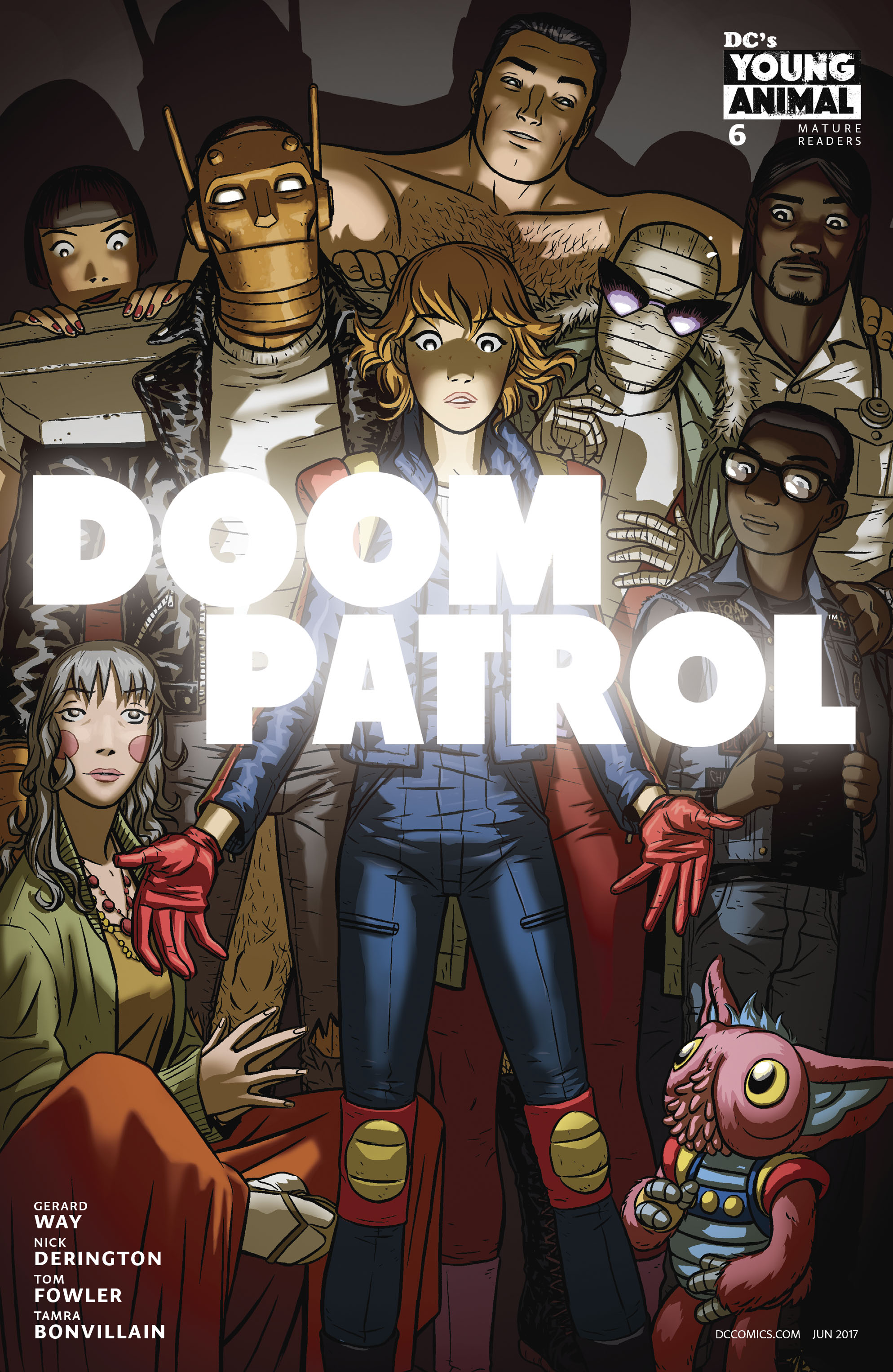 Read online Doom Patrol (2016) comic -  Issue #6 - 1