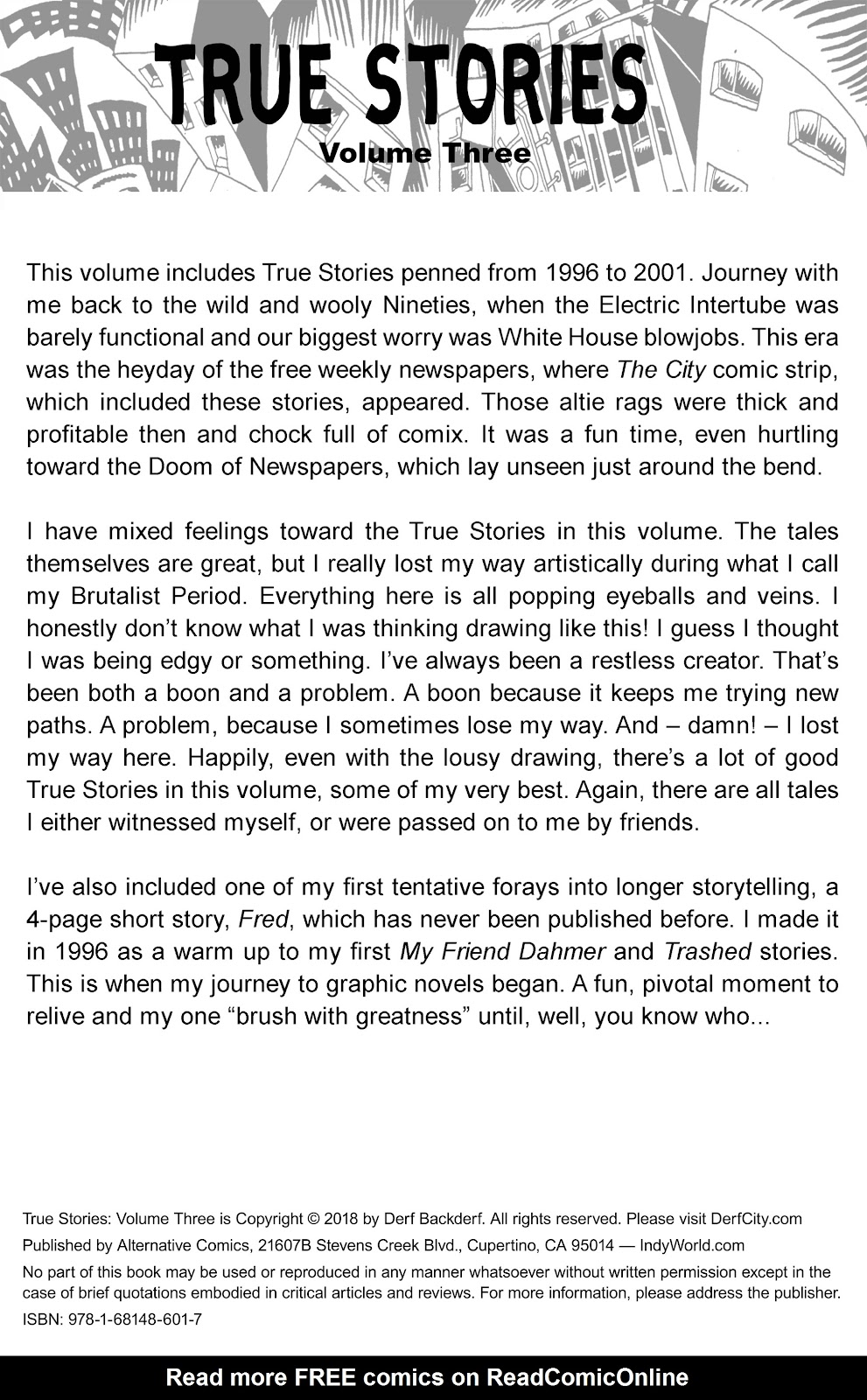 True Stories issue 3 - Page 2