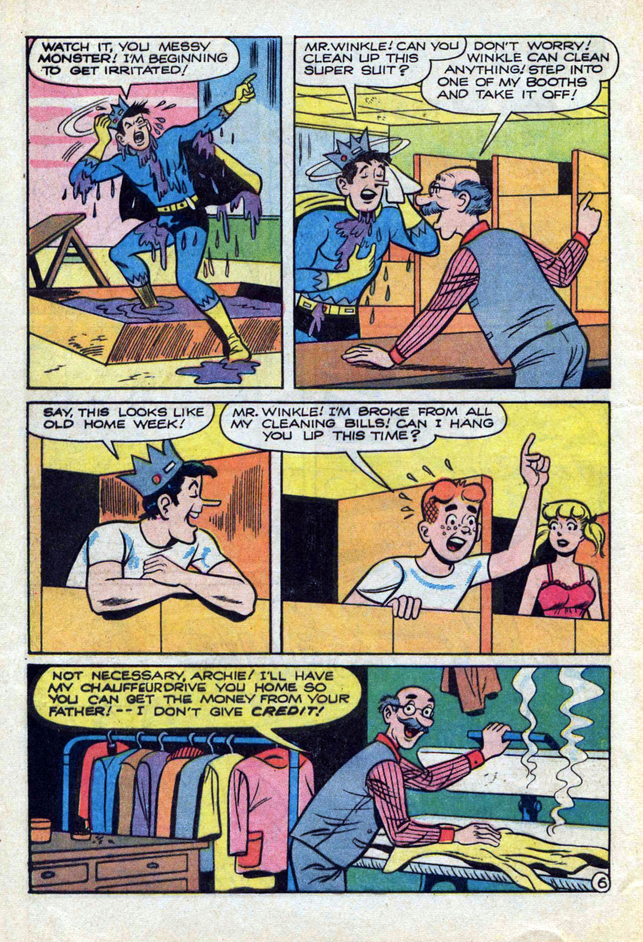 Read online Jughead As Captain Hero comic -  Issue #7 - 8