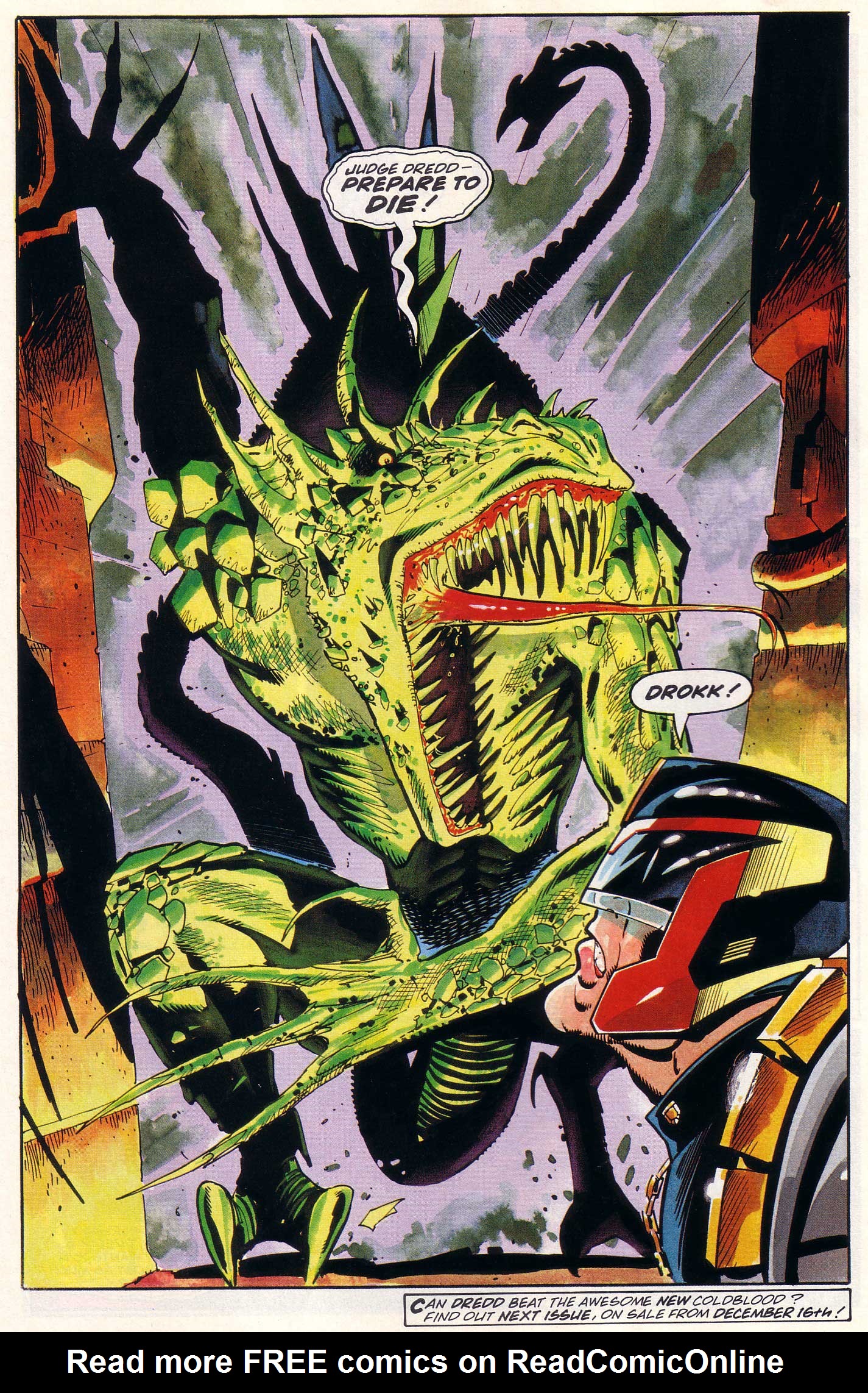Read online Judge Dredd Lawman of the Future comic -  Issue #11 - 12