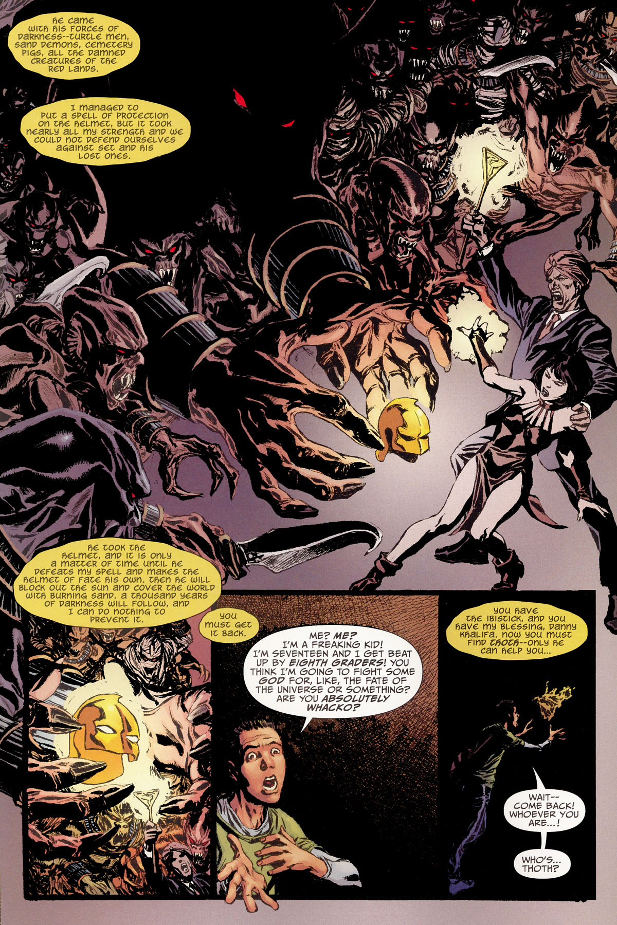 Read online The Helmet of Fate: Ibis the Invincible comic -  Issue # Full - 10