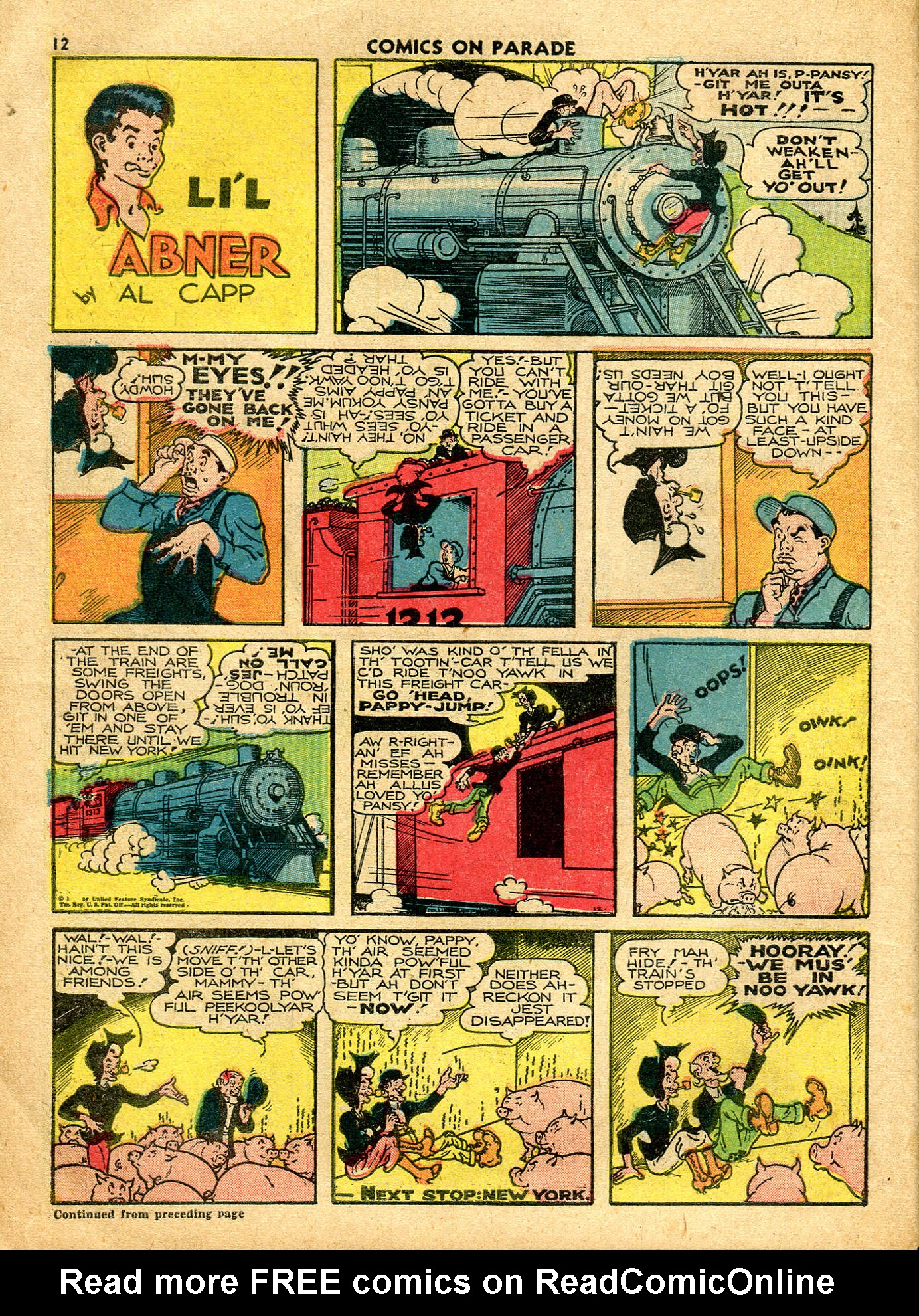 Read online Comics on Parade comic -  Issue #28 - 14