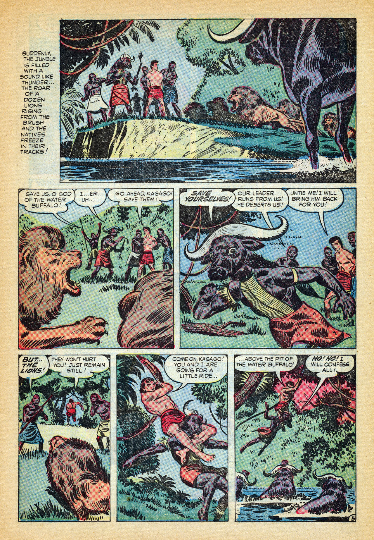 Read online Jungle Action (1954) comic -  Issue #5 - 15