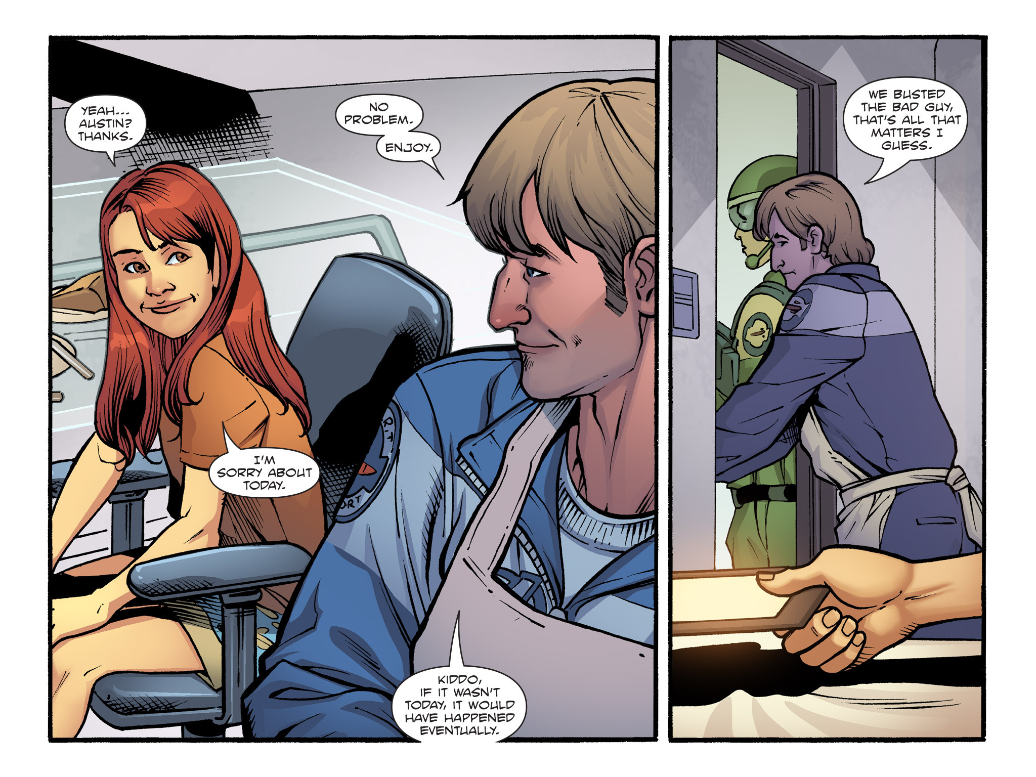 Read online Molly Danger: Digital comic -  Issue #3 - 127